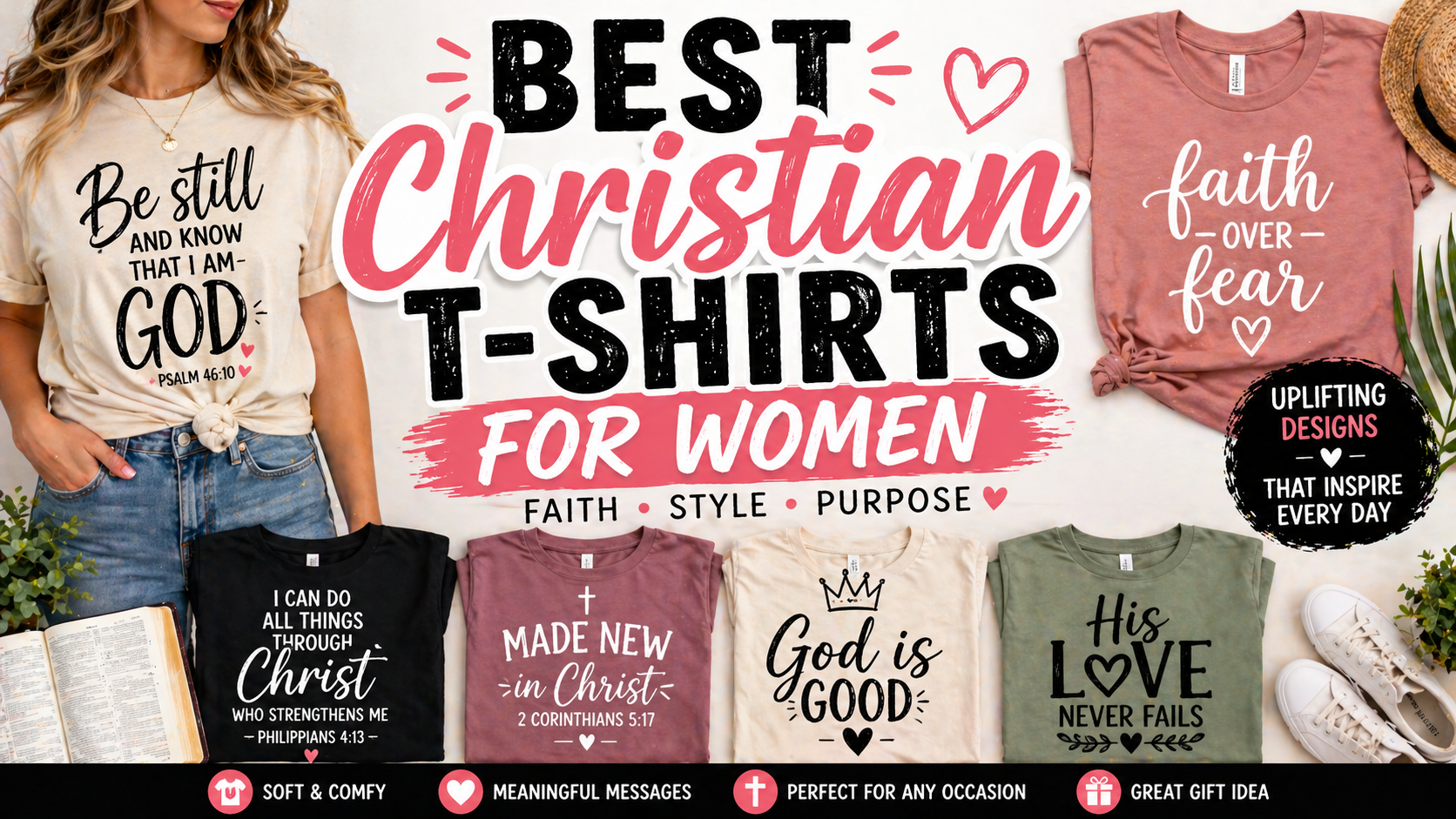 Best Christian T-Shirts for Women (That Actually Look Great)