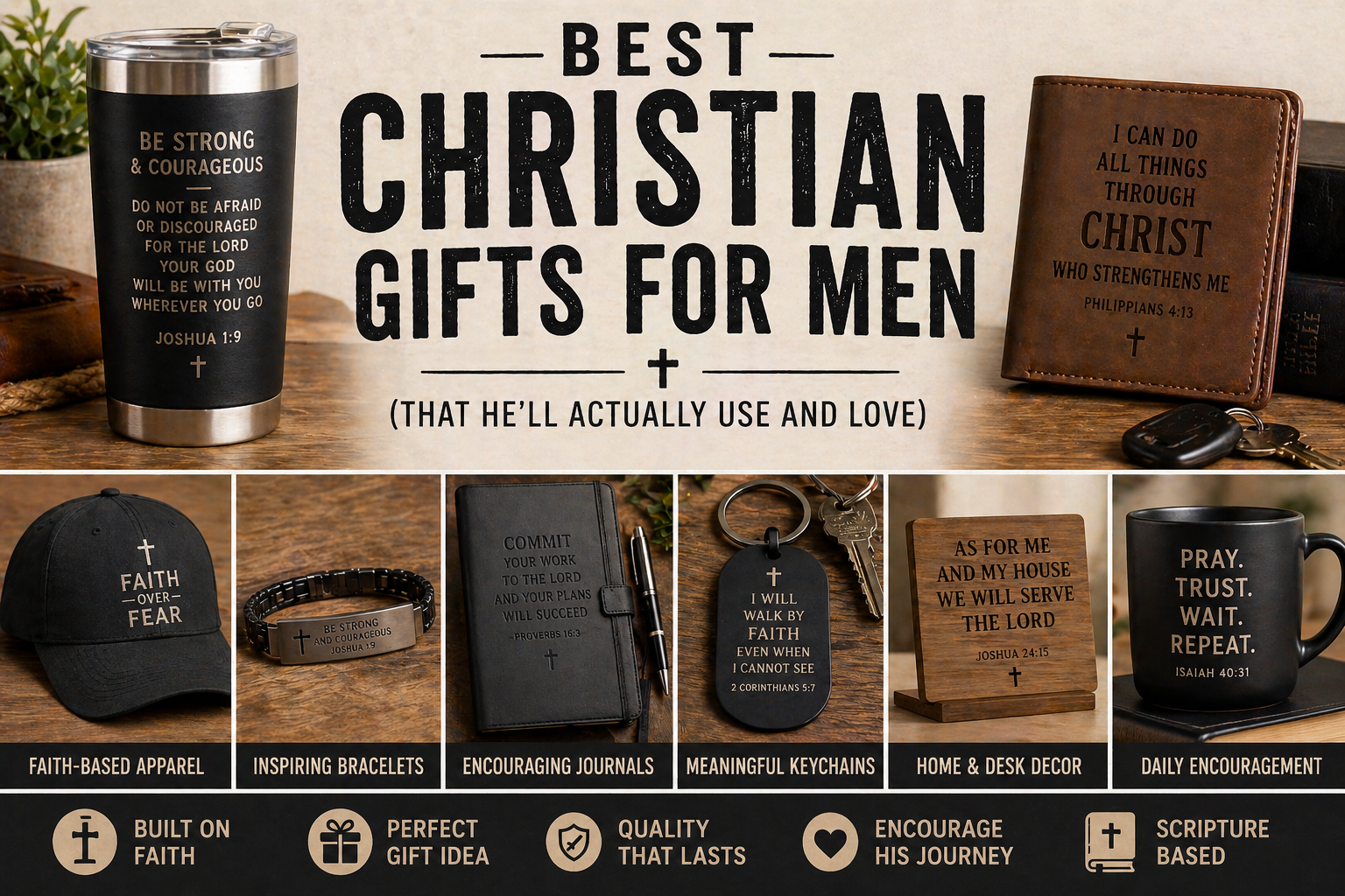 Best Christian Gifts for Men (That He'll Actually Use and Love)
