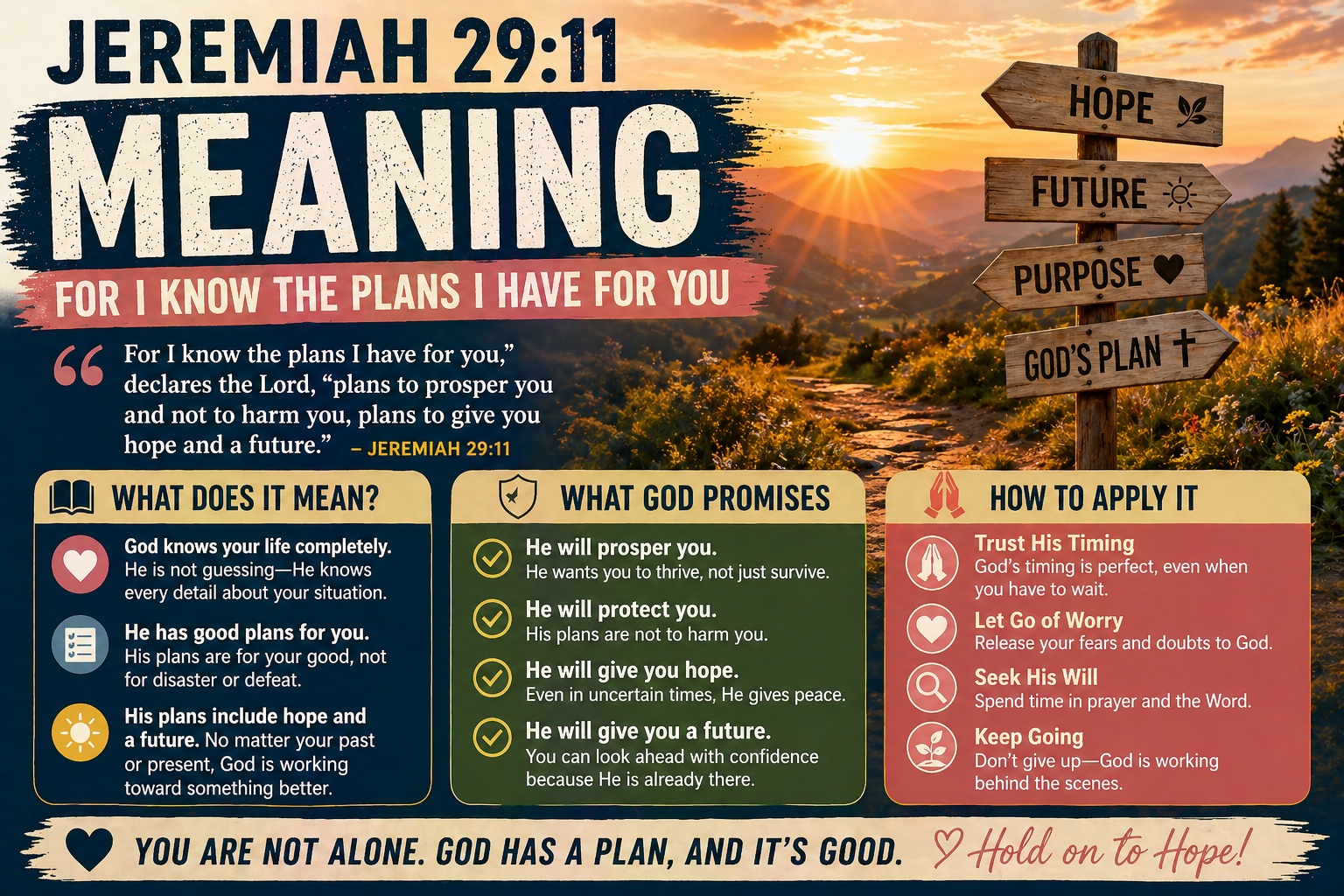 Jeremiah 29:11 Meaning