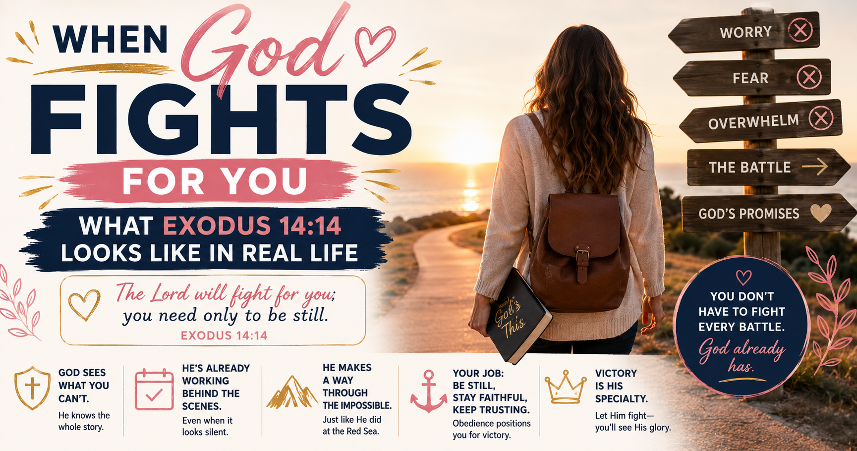 When God Fights For You — What Exodus 14:14 Looks Like in Real Life