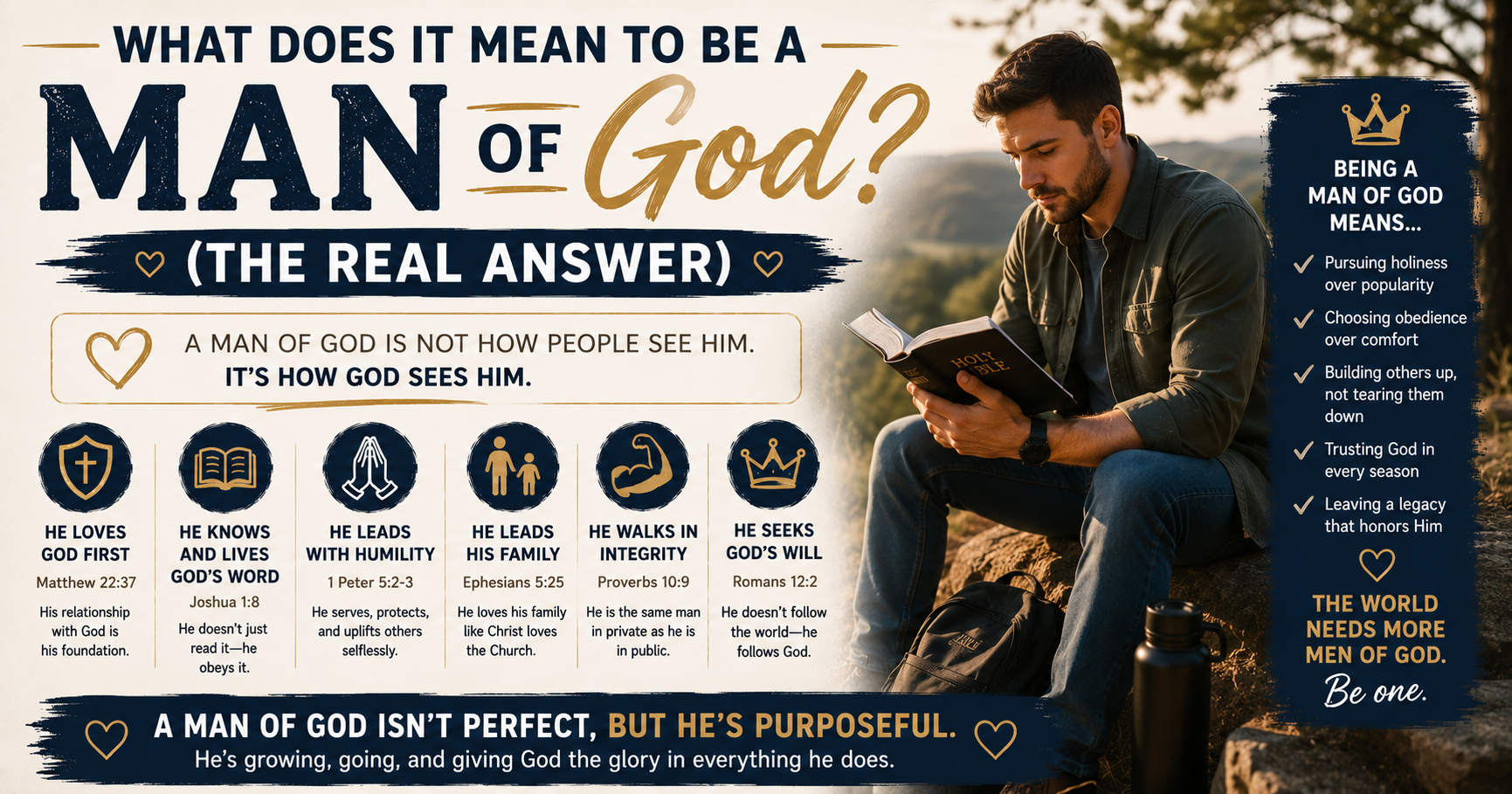 What Does It Mean to Be a Man of God? (The Real Answer)