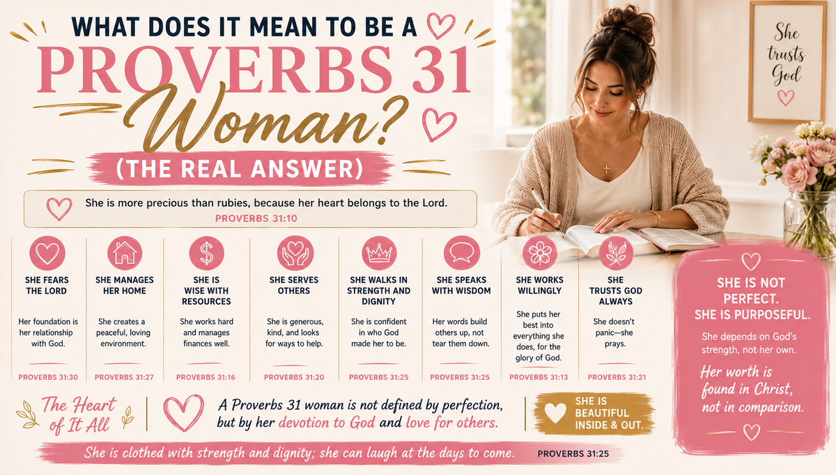 What Does It Mean to Be a Proverbs 31 Woman? (The Real Answer)