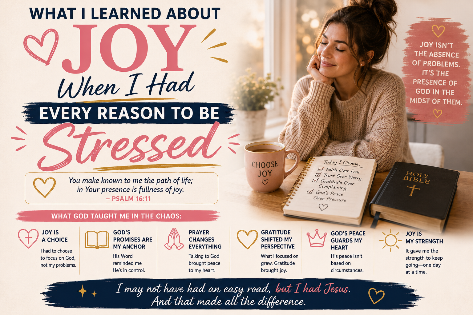 What I Learned About Joy When I Had Every Reason to Be Stressed