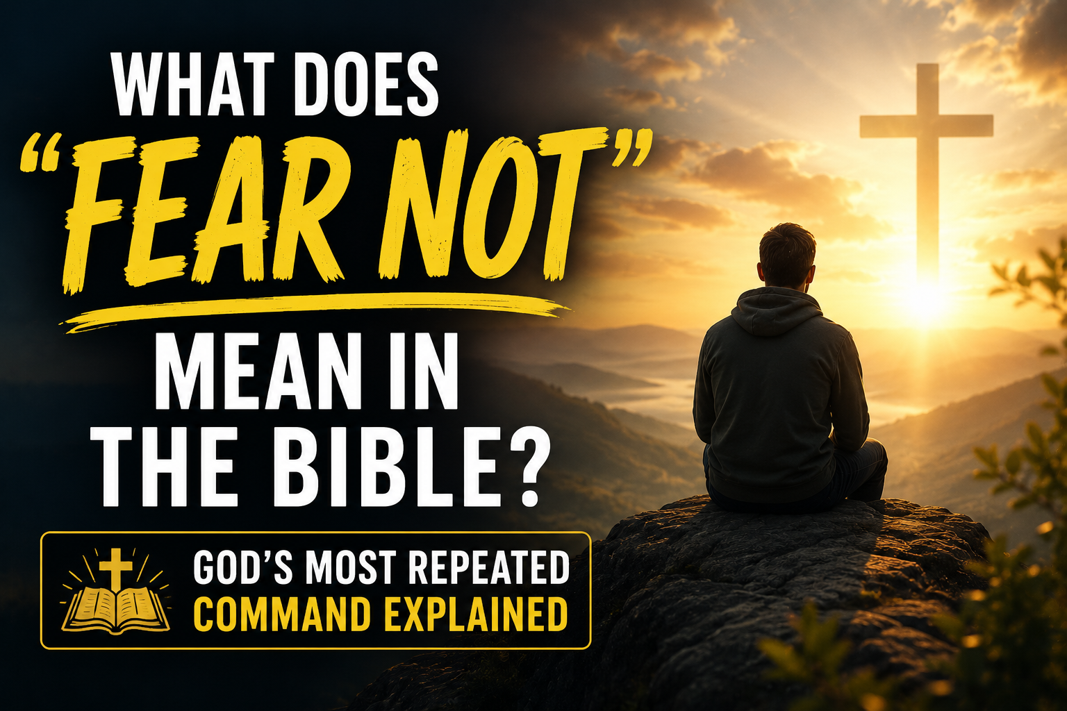What Does 'Fear Not' Mean in the Bible? God's Most Repeated Command Explained
