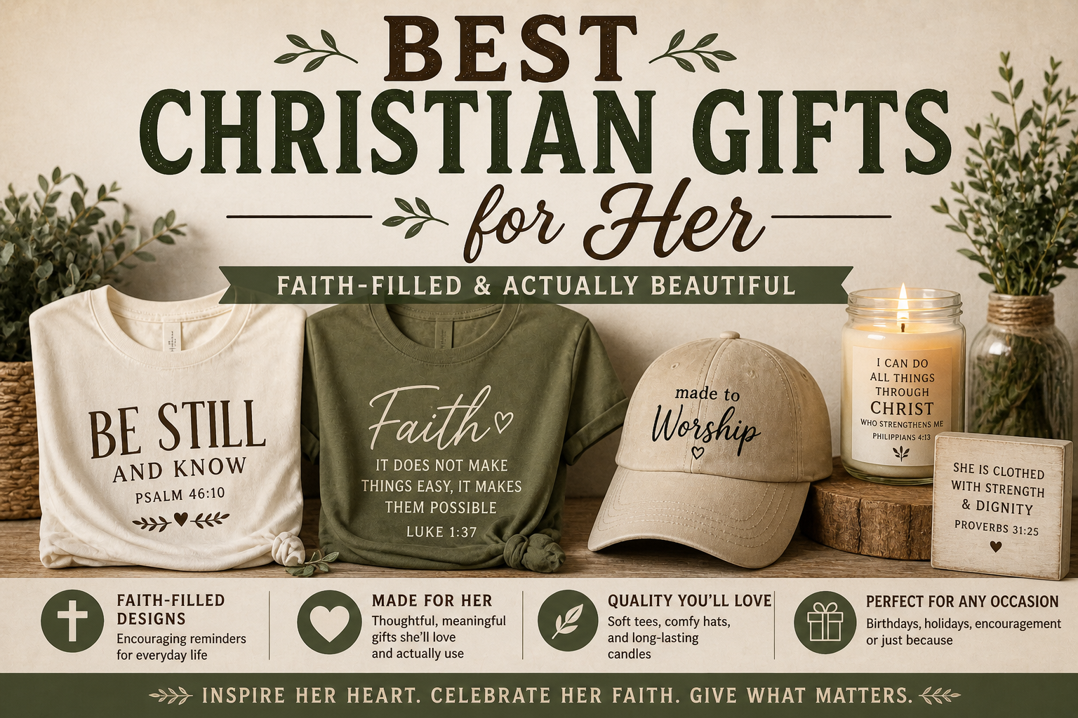 Best Christian Gifts for Her (Faith-Filled & Actually Beautiful)