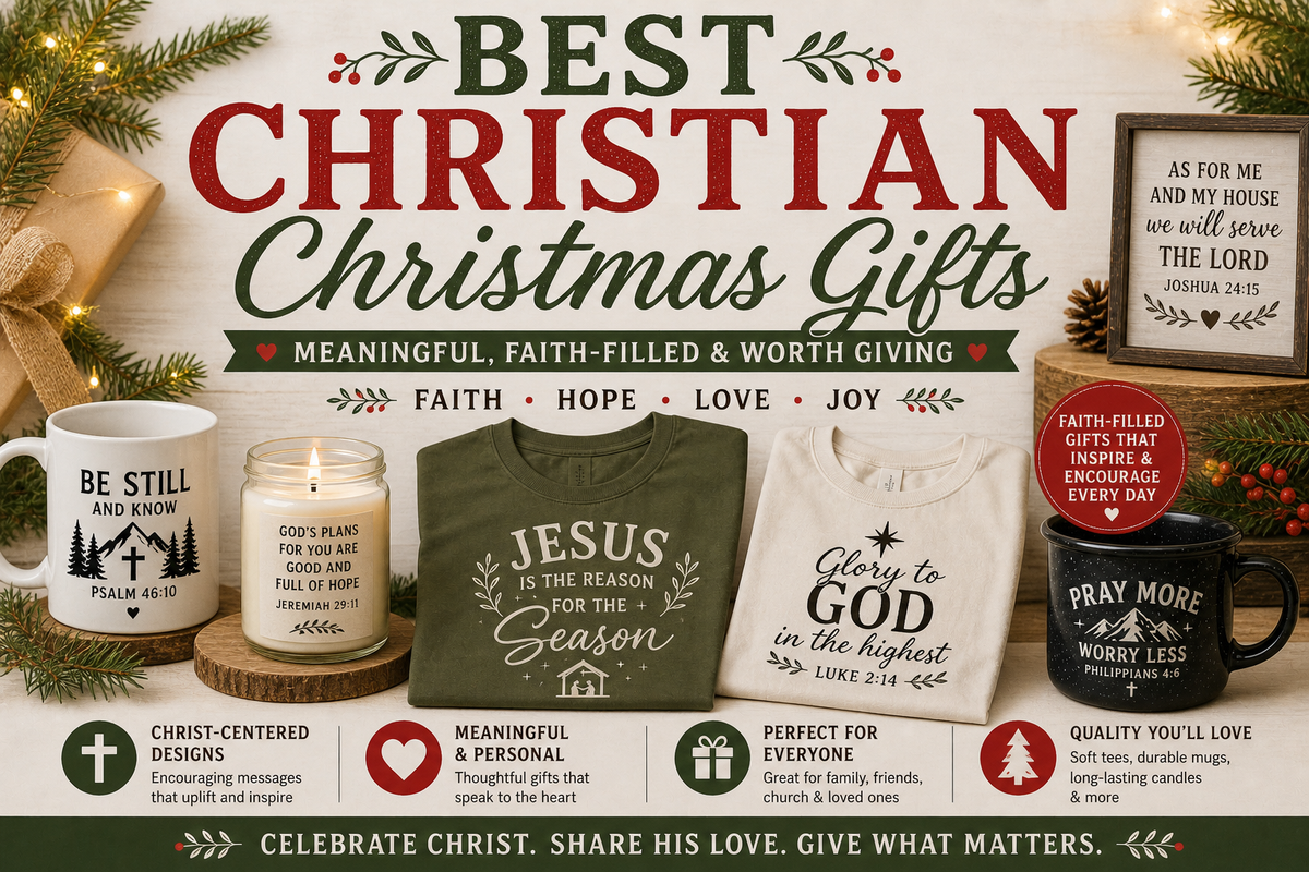 Best Christian Christmas Gifts (Meaningful, Faith-Filled & Worth Giving)