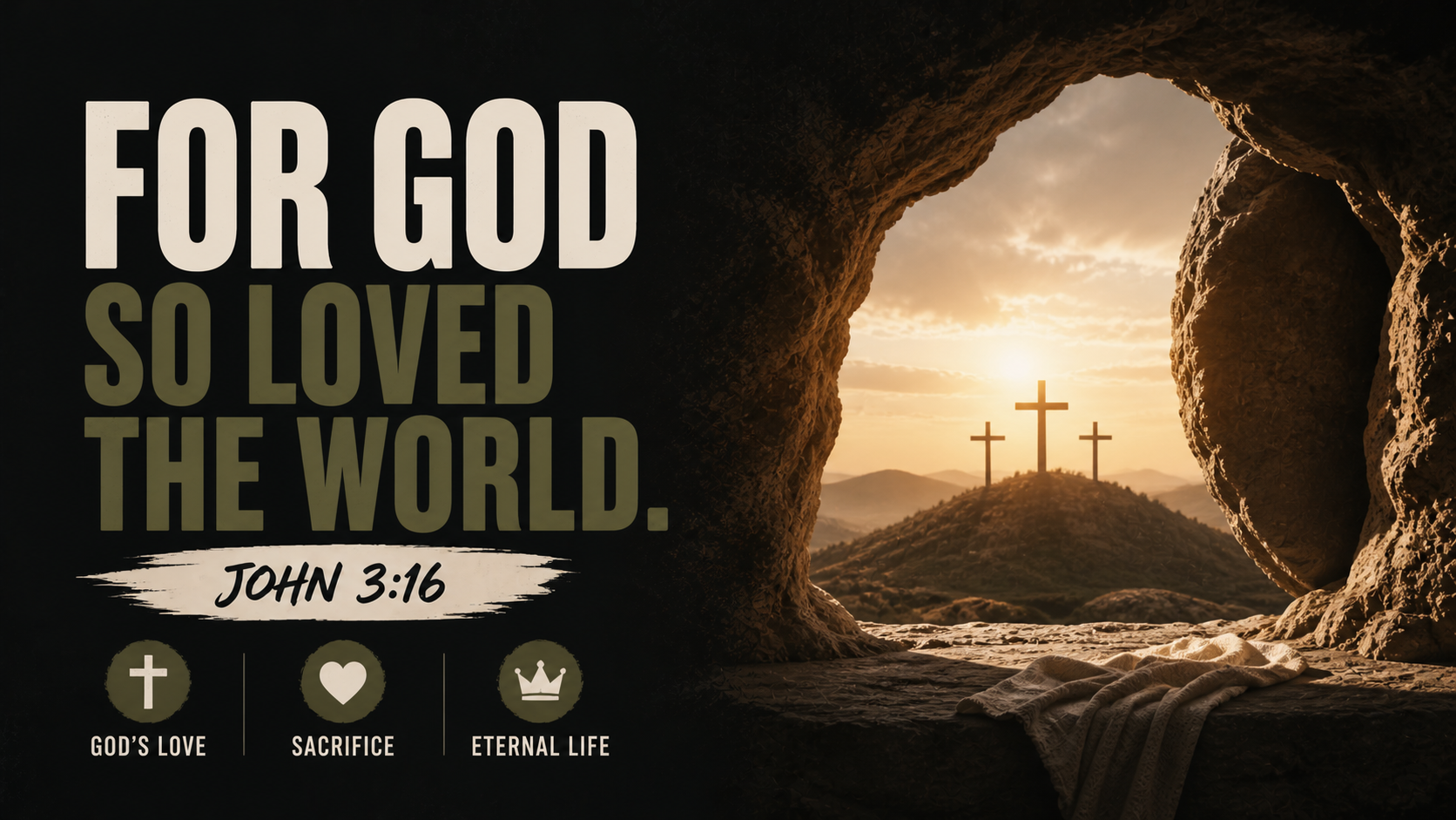 What Does 'For God So Loved the World' Mean? John 3:16 Explained