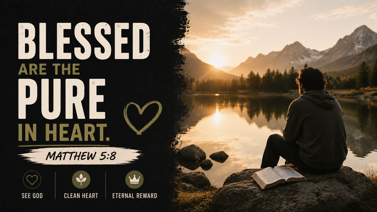 What Does 'Blessed Are the Pure in Heart' Mean? Matthew 5:8 Explained