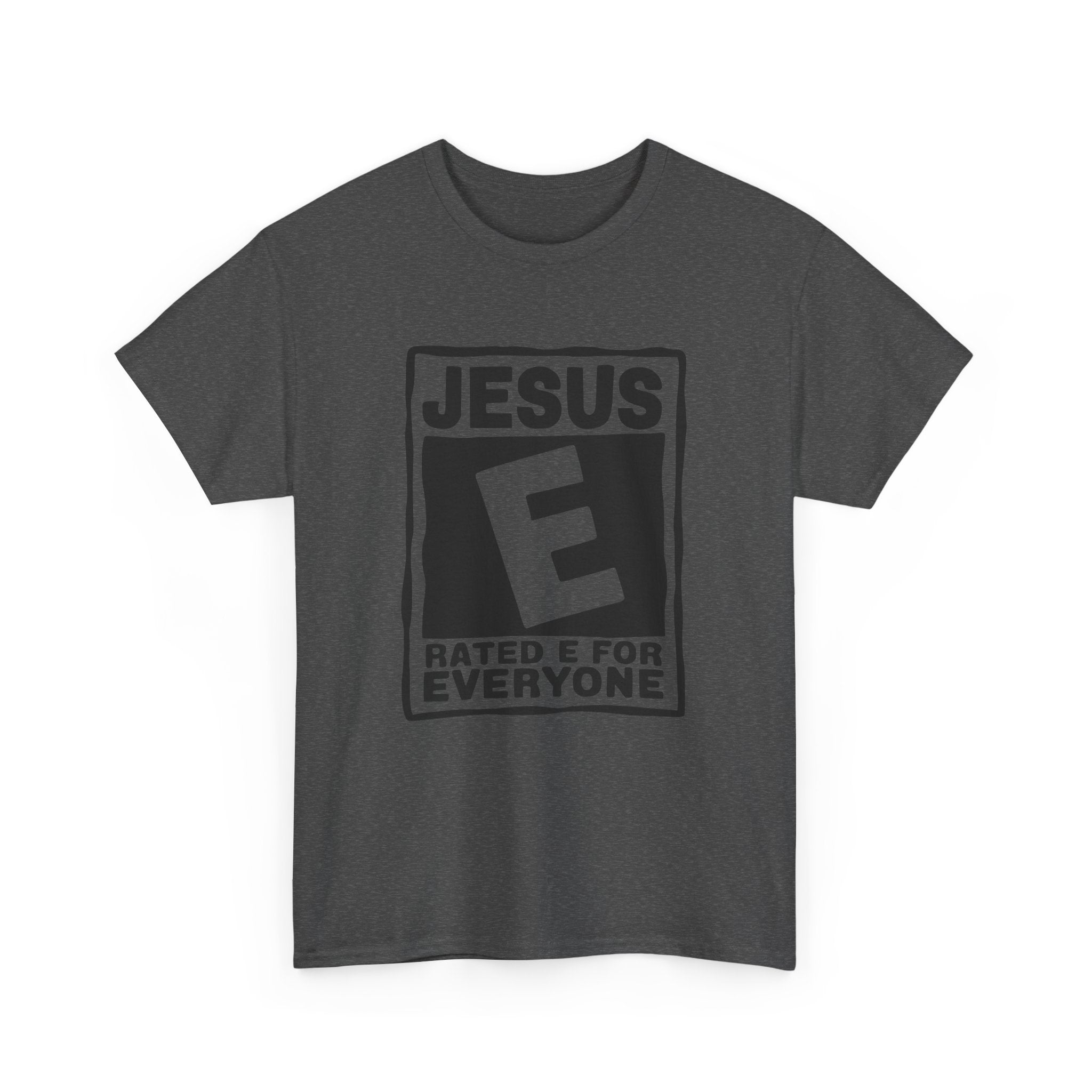 Jesus rated E for everyone t shirt