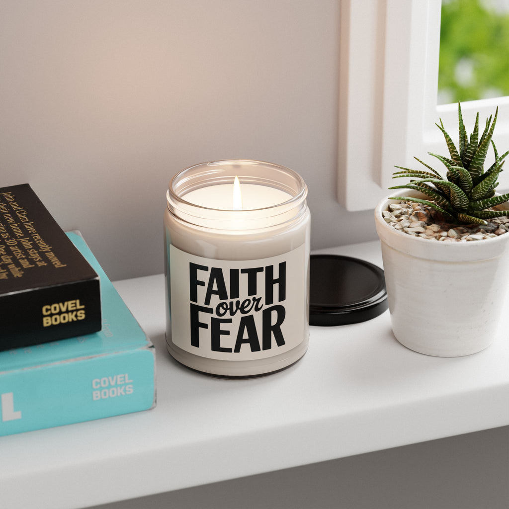 Faith Over Fear Candle