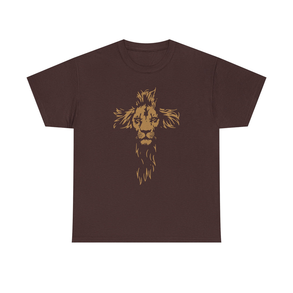 lion cross T shirt