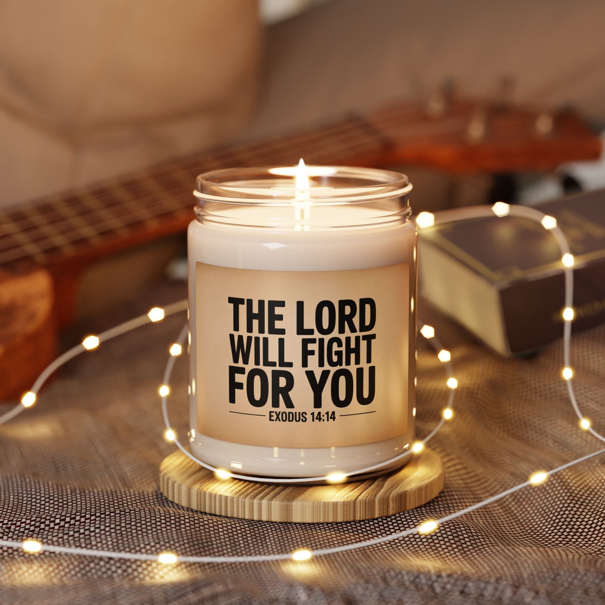 The Lord Will Fight Candle