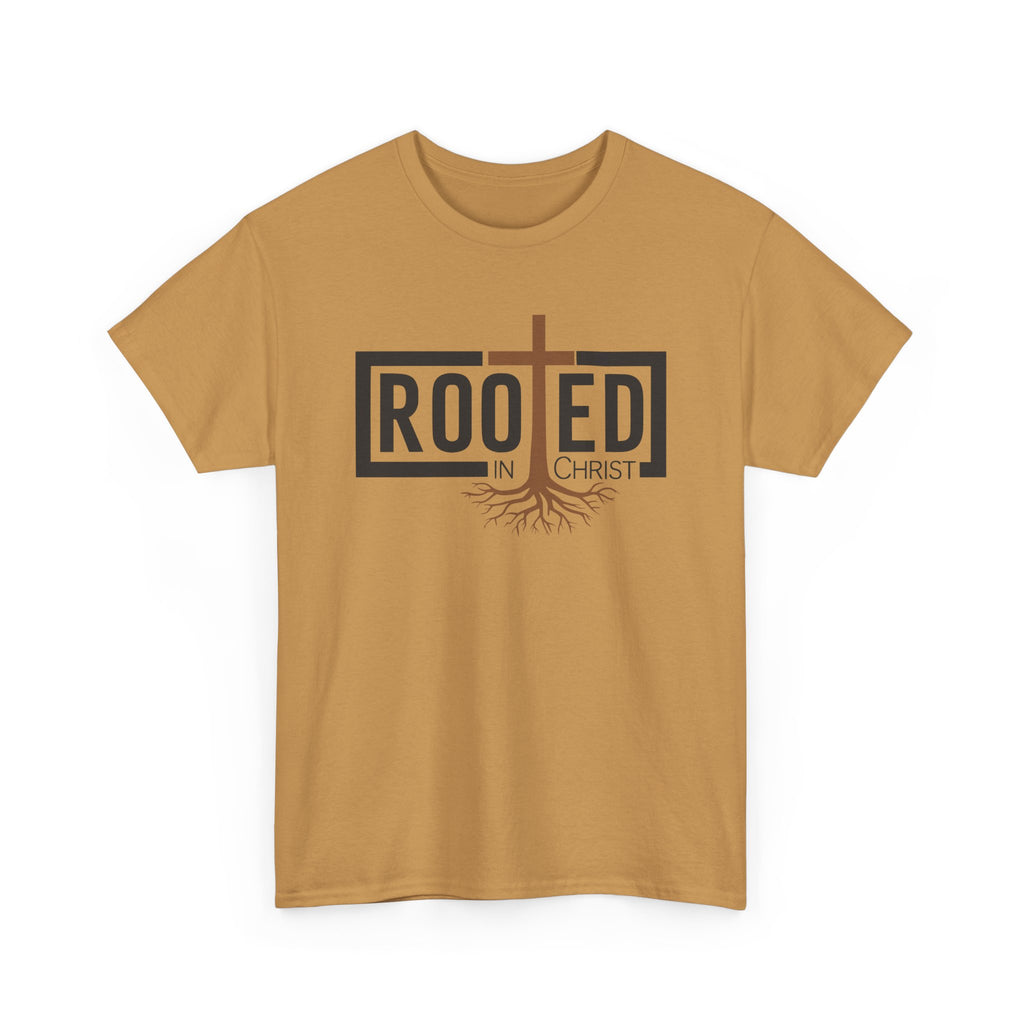 rooted in Christ t shirt
