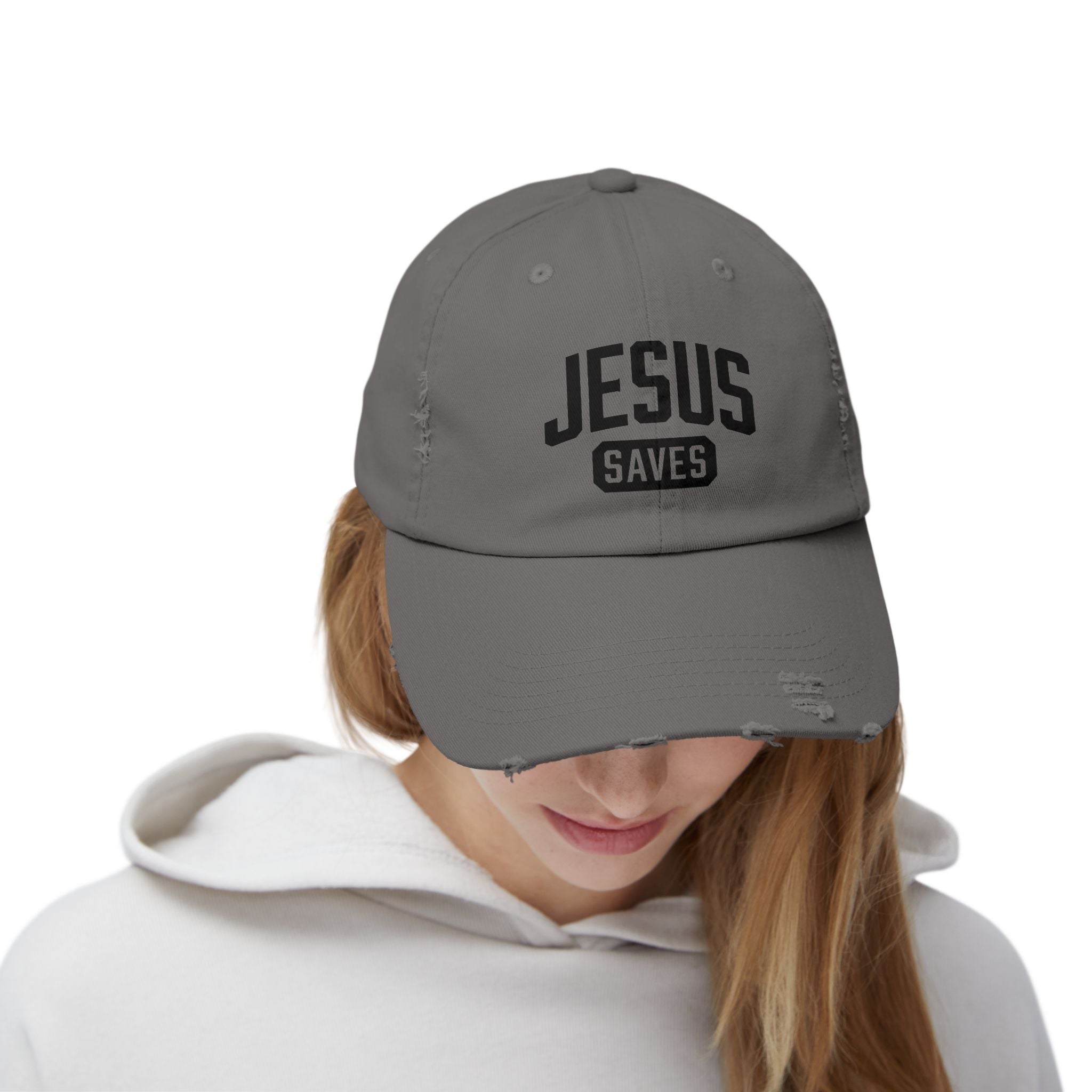 Jesus saves hat