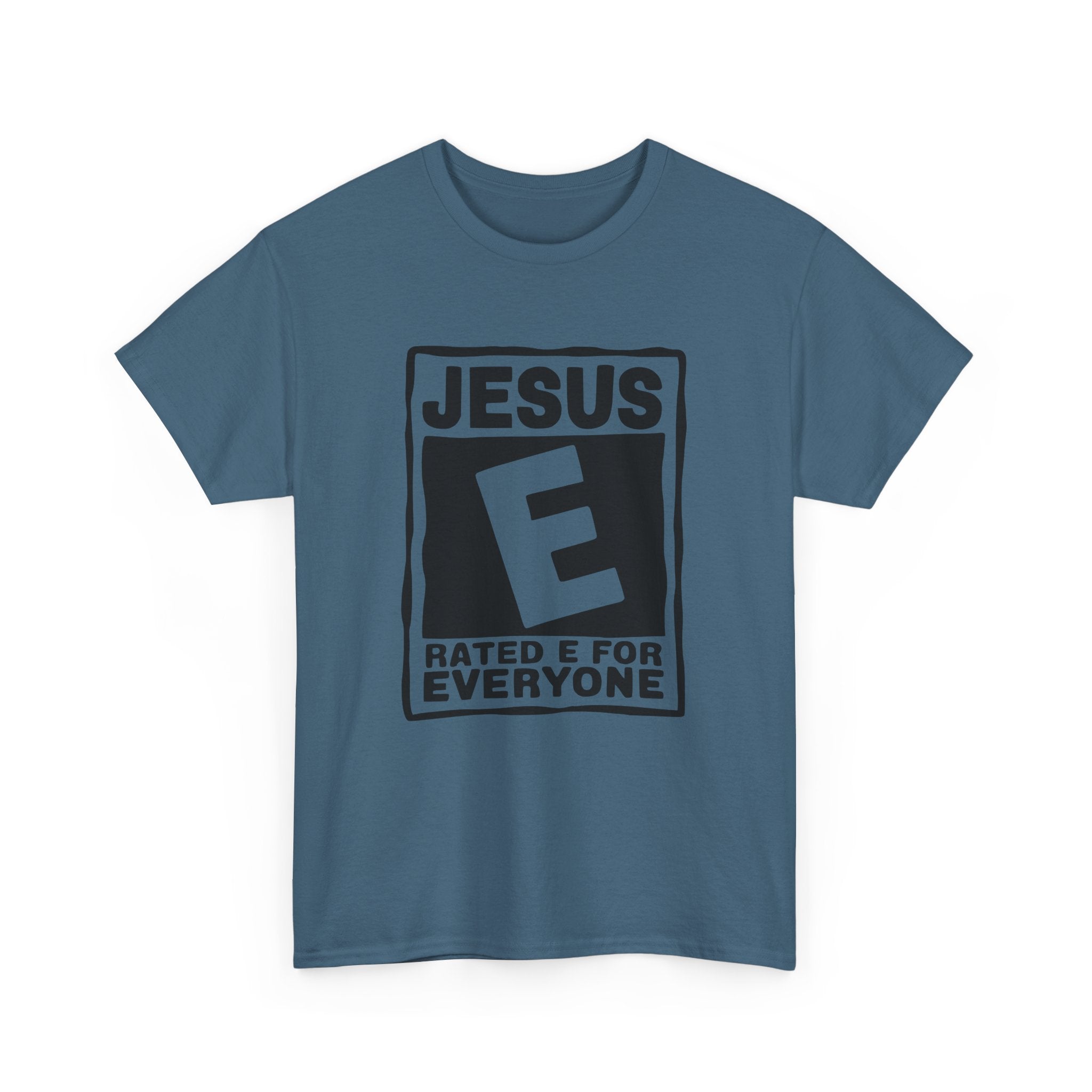 Jesus rated E for everyone t shirt