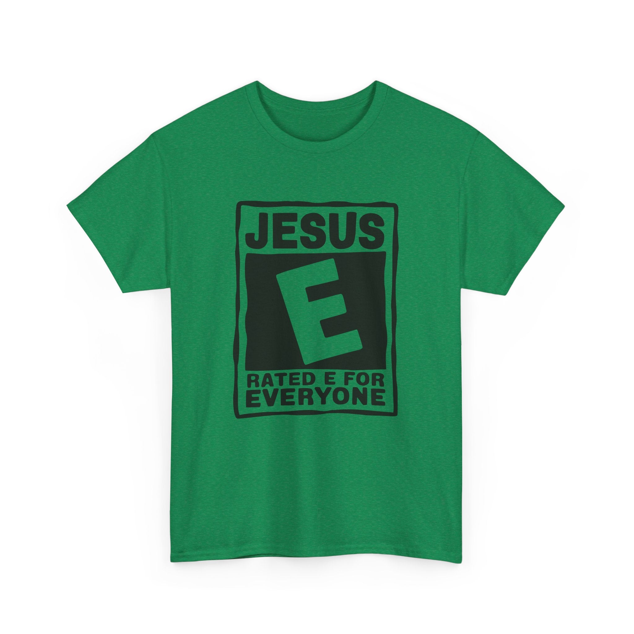 Jesus rated E for everyone t shirt