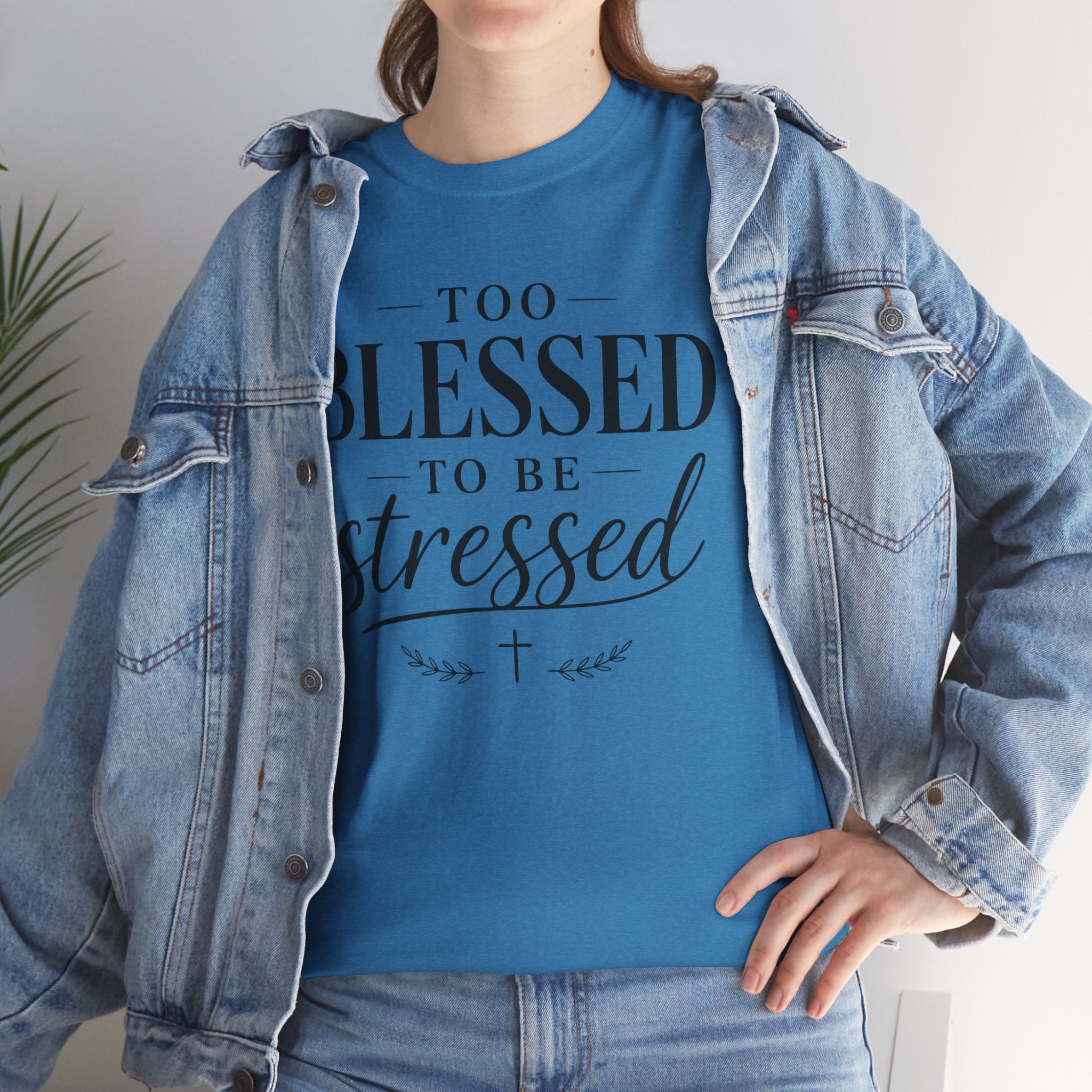Too Blessed To Be Stressed T-Shirt