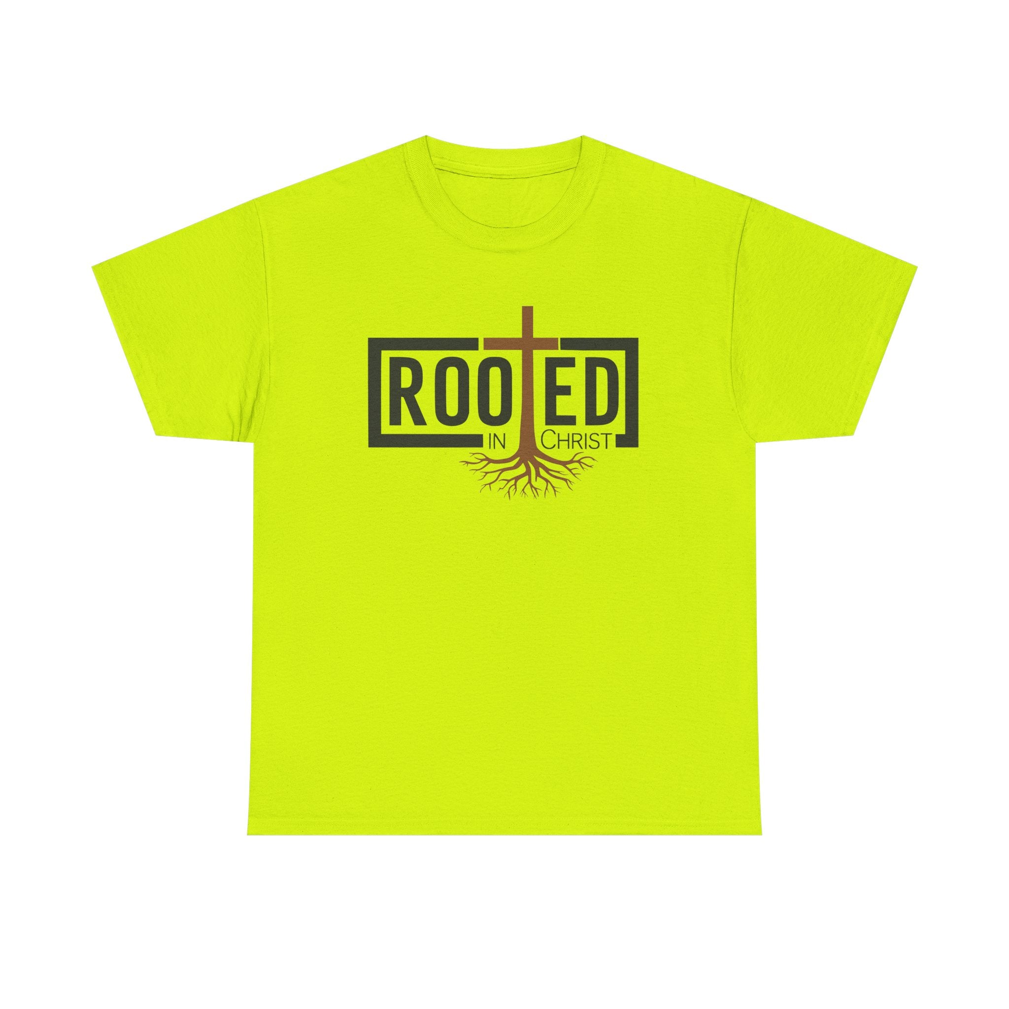 rooted in Christ t shirt