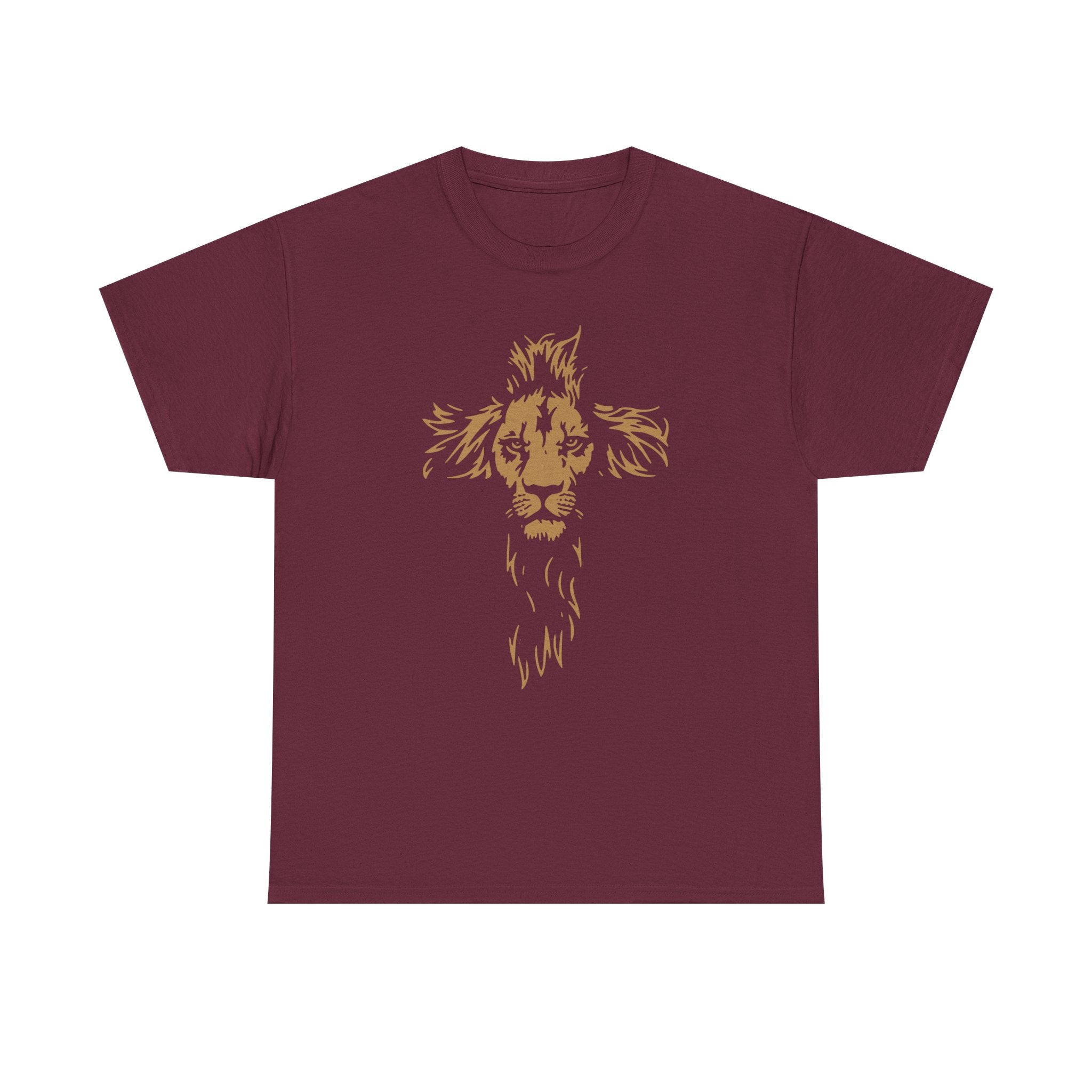 lion cross T shirt