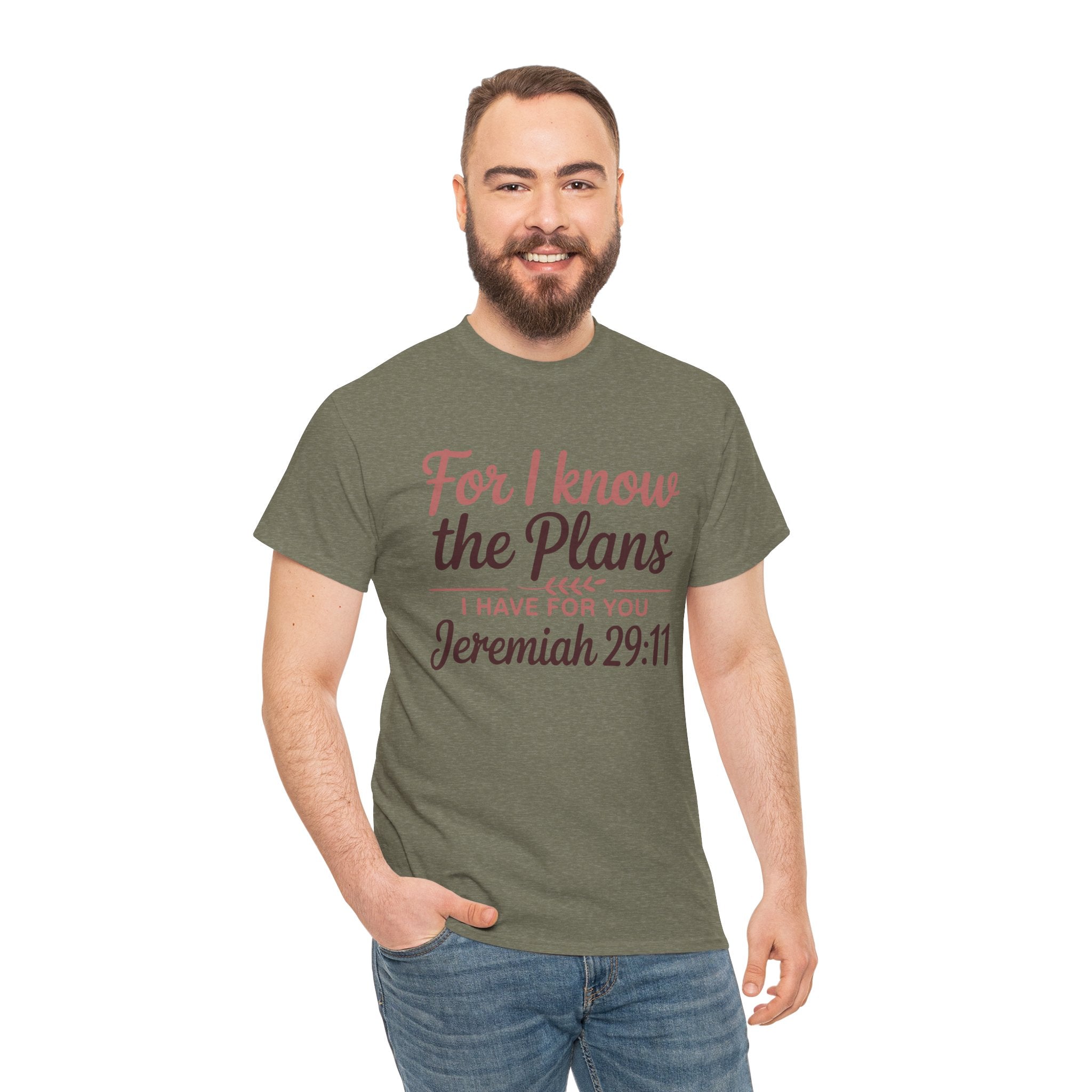 Jeremiah 29:11 Shirt — For I Know the Plans