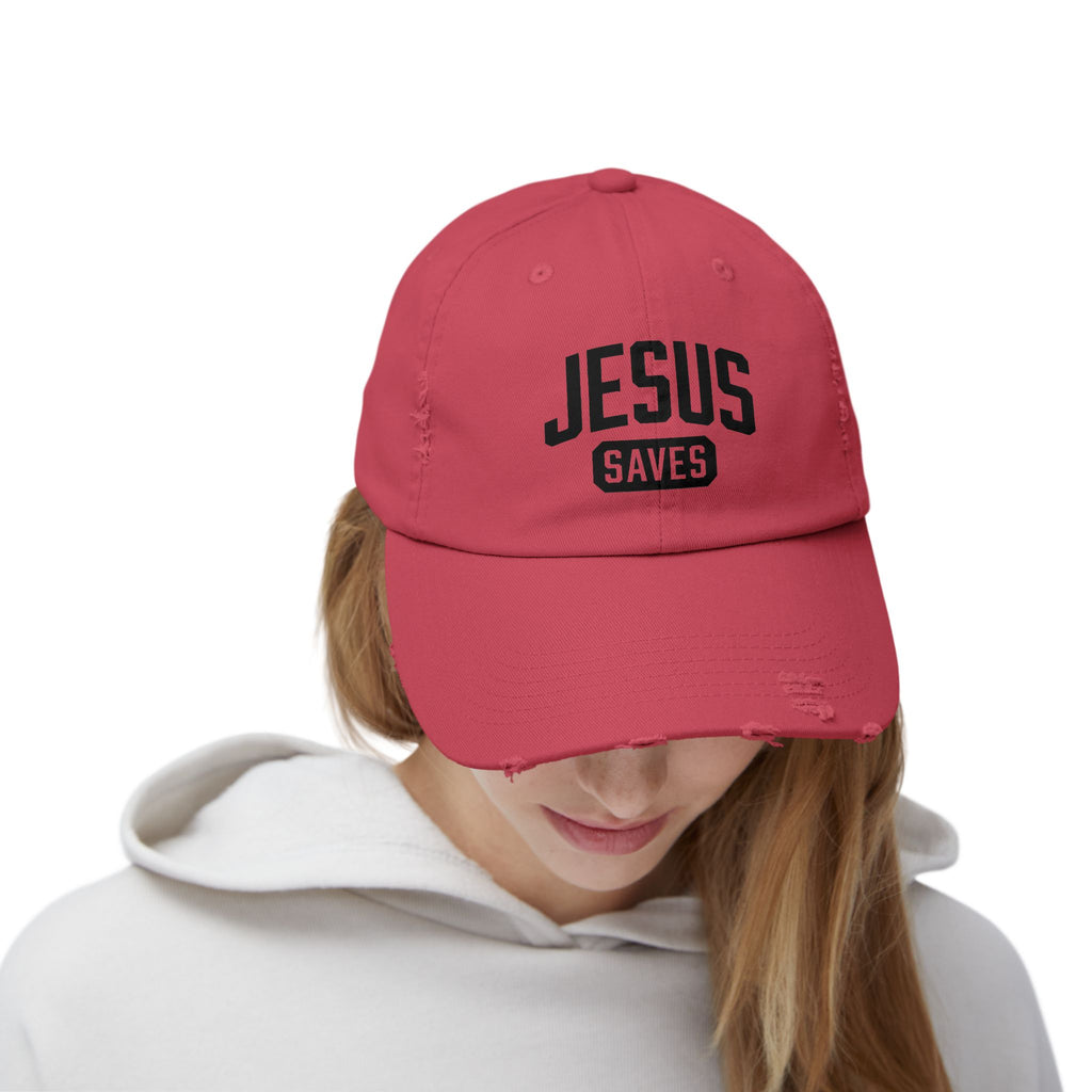 Jesus saves hat