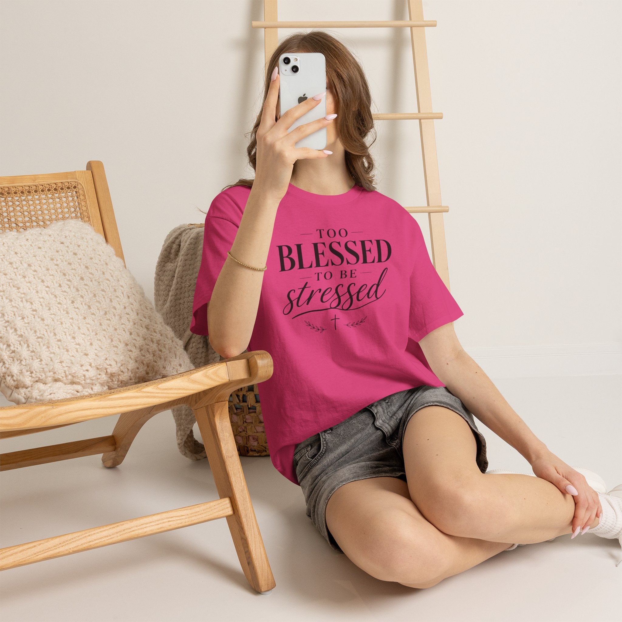 Too Blessed To Be Stressed T-Shirt