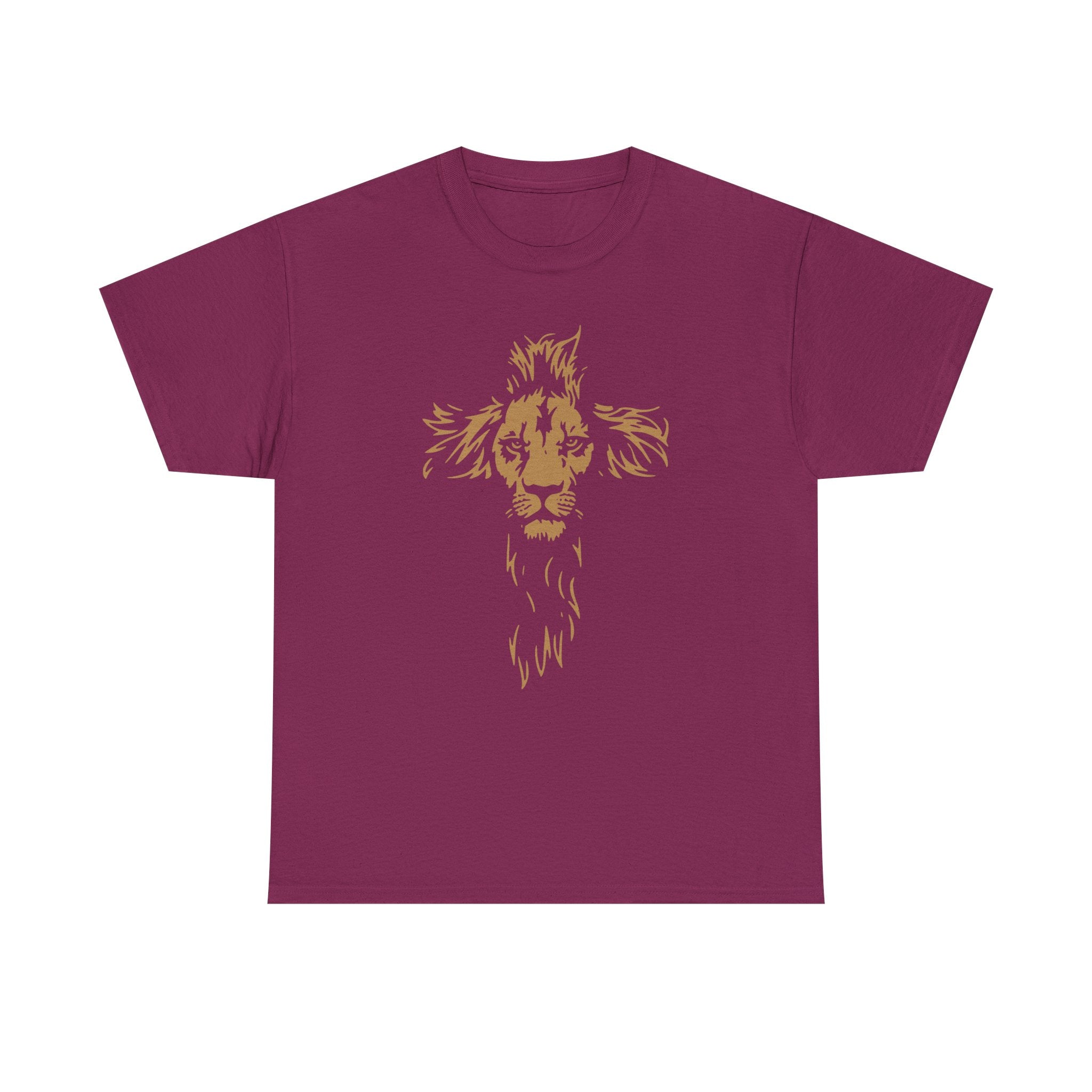 lion cross T shirt