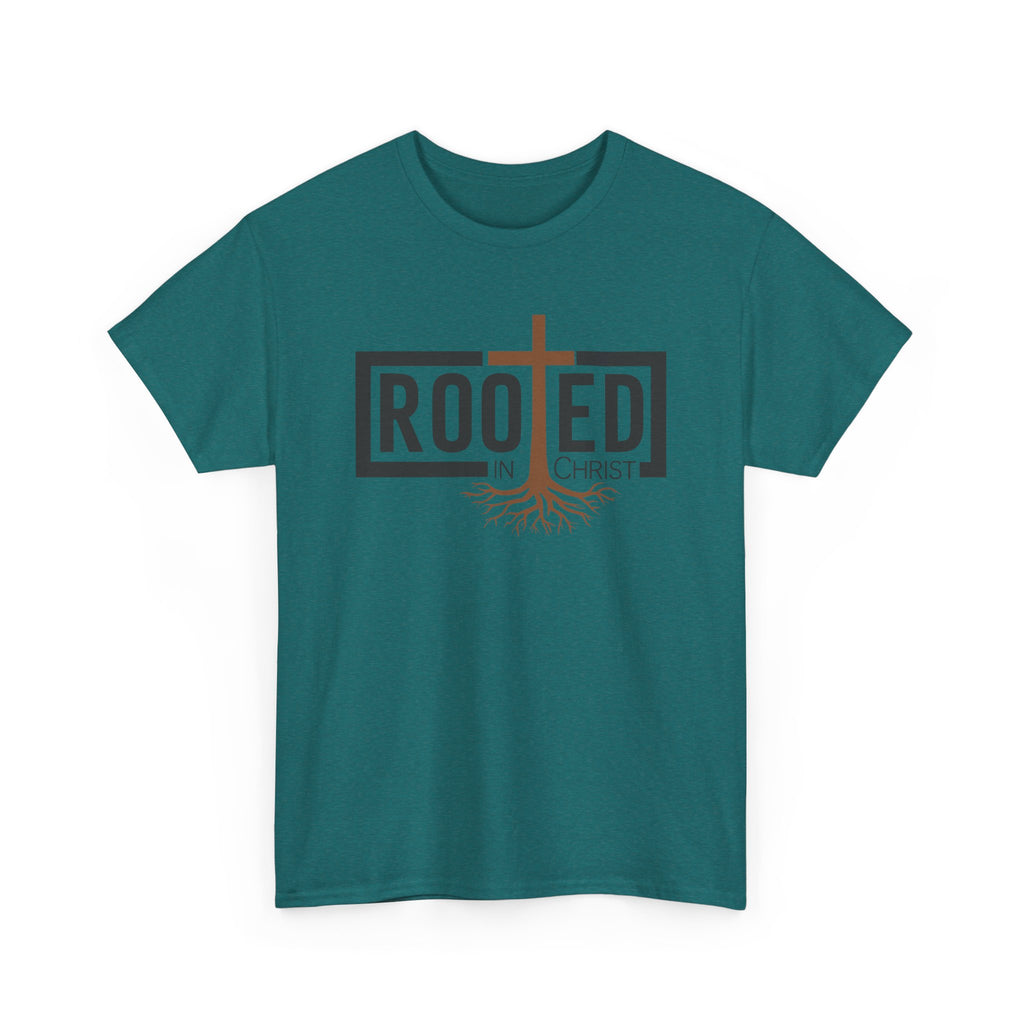 rooted in Christ t shirt
