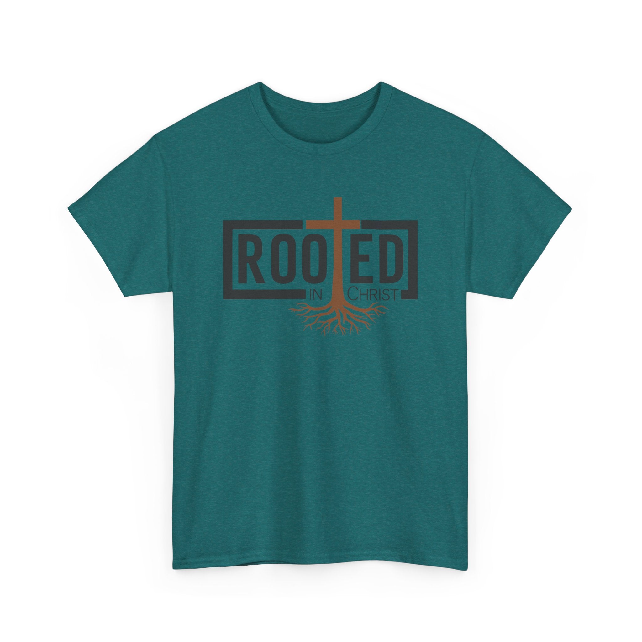 rooted in Christ t shirt