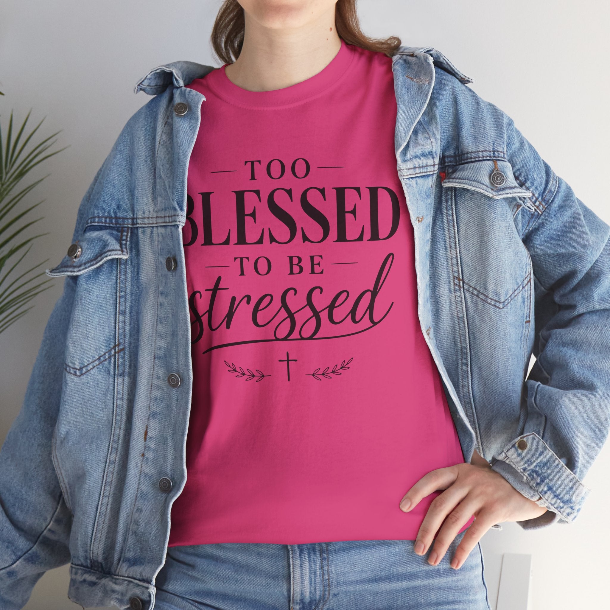Too Blessed To Be Stressed T-Shirt
