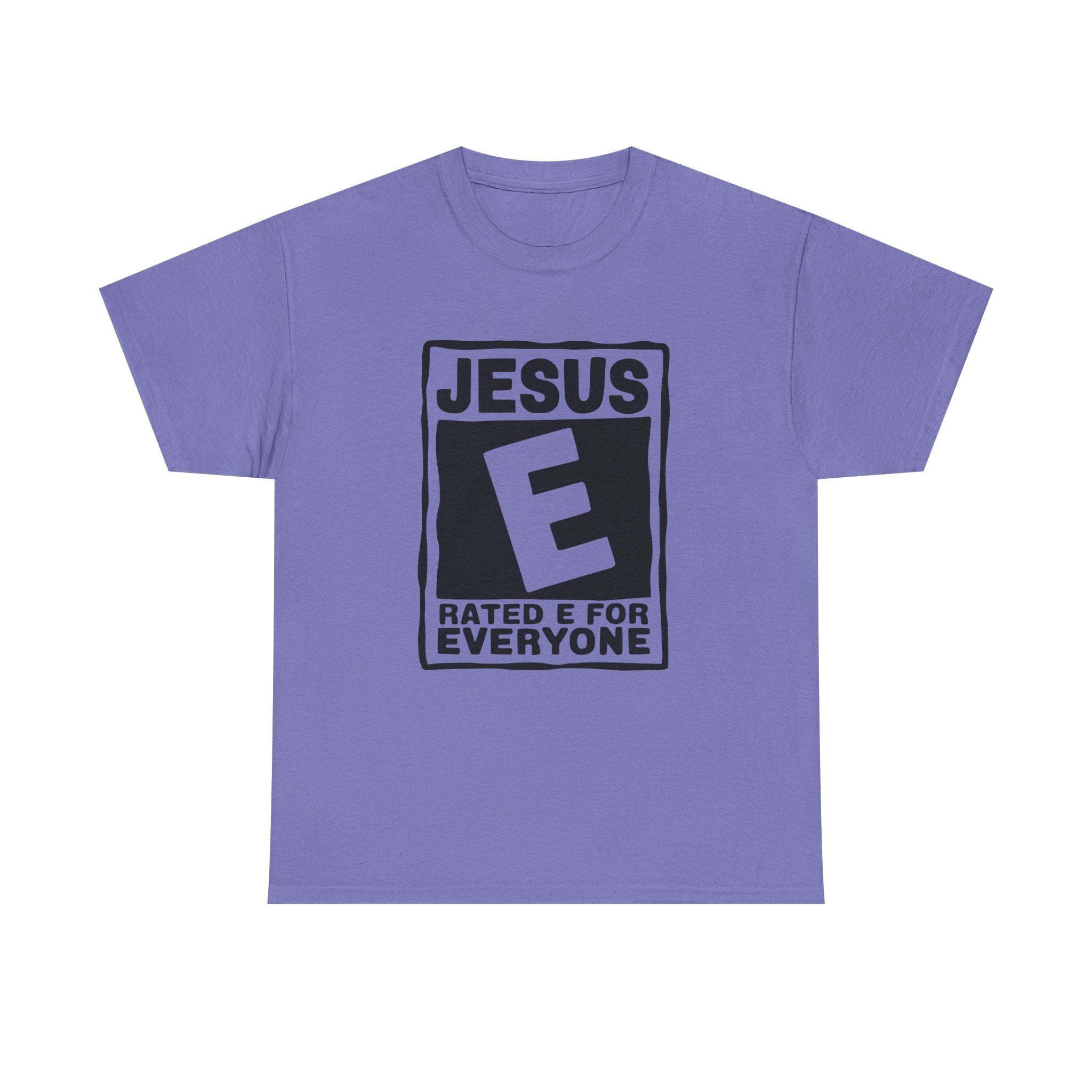 Jesus rated E for everyone t shirt