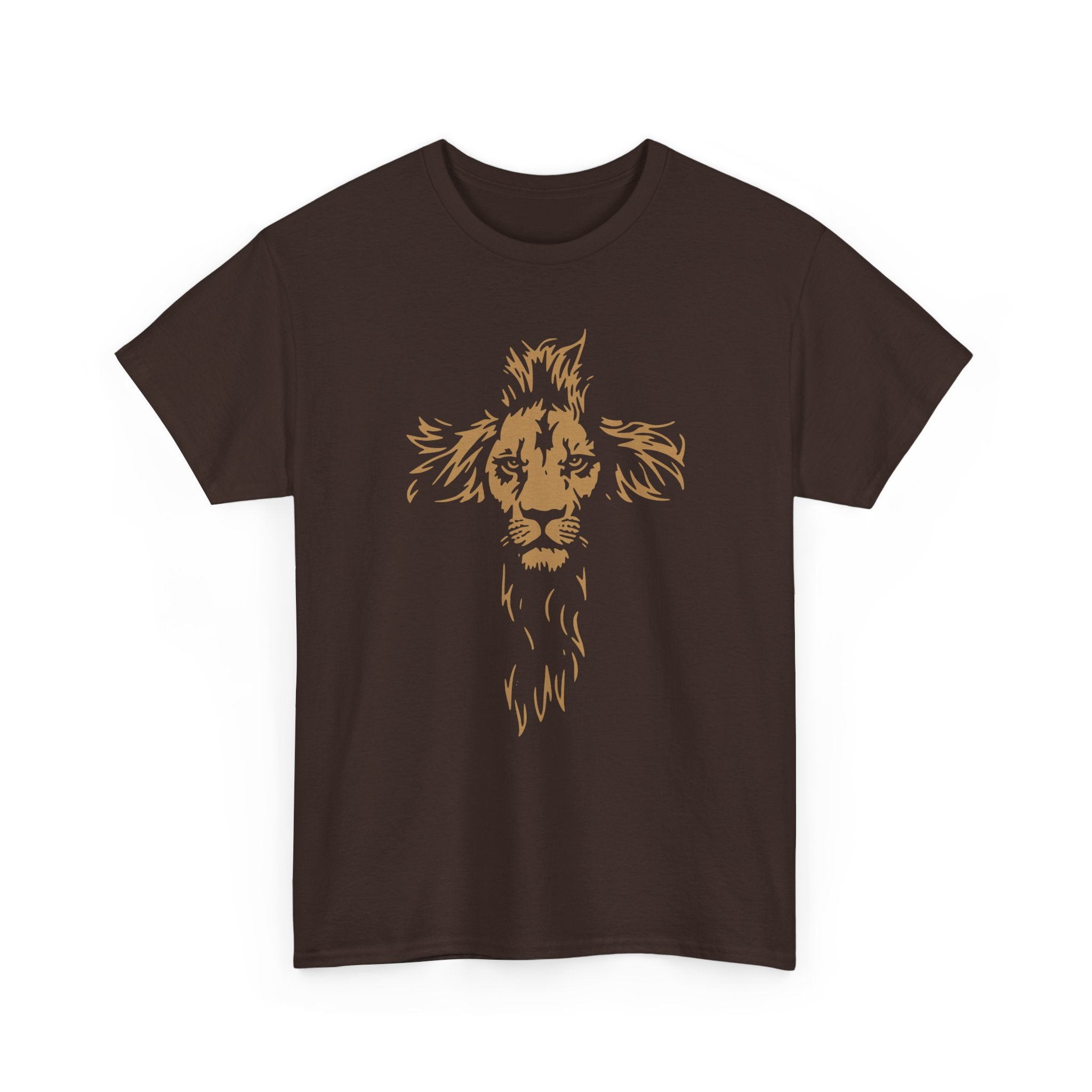 lion cross T shirt