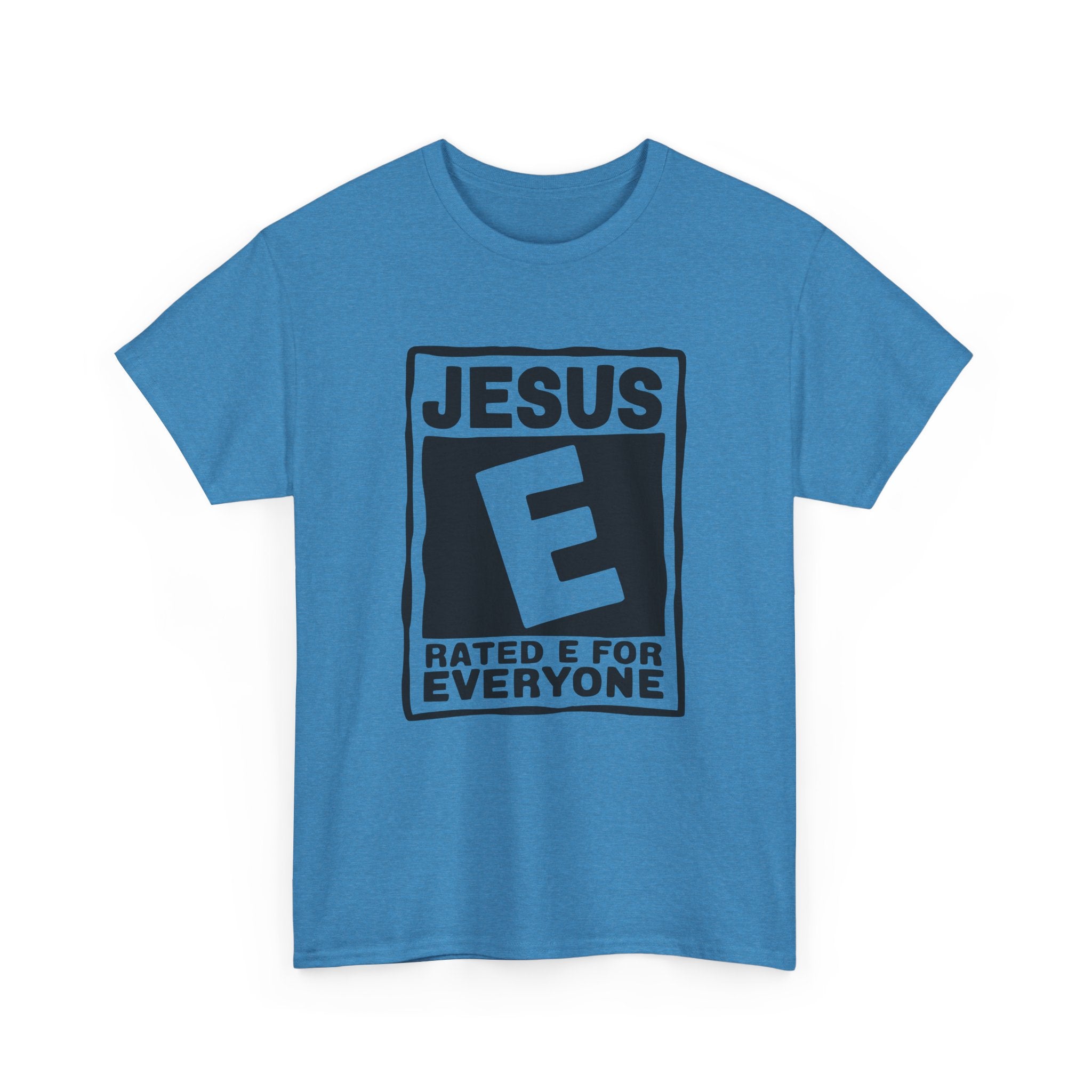 Jesus rated E for everyone t shirt