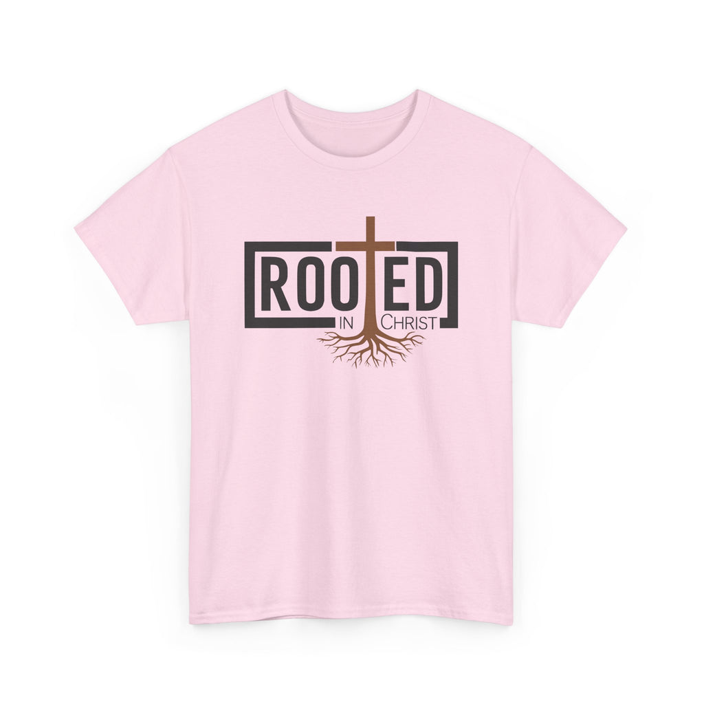 rooted in Christ t shirt