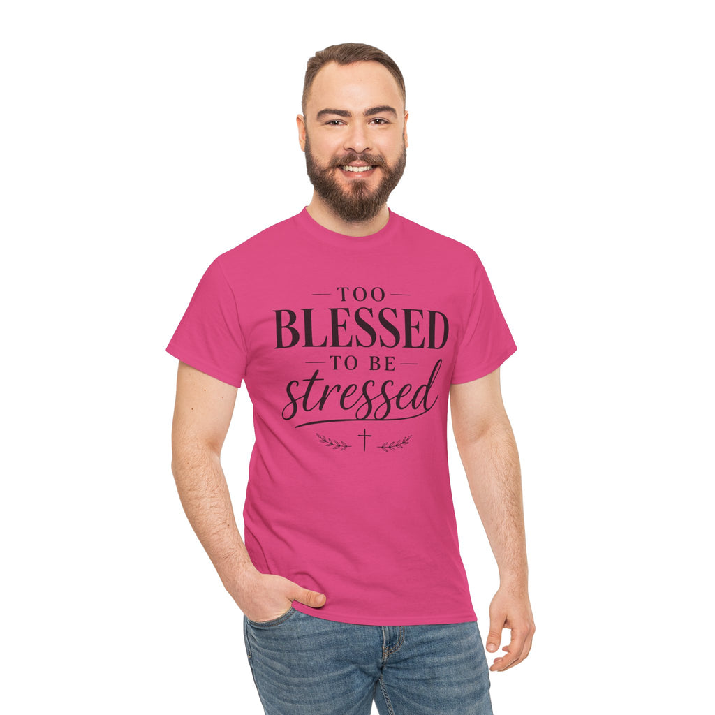 Too Blessed To Be Stressed T-Shirt