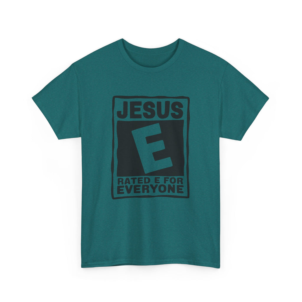 Jesus rated E for everyone t shirt