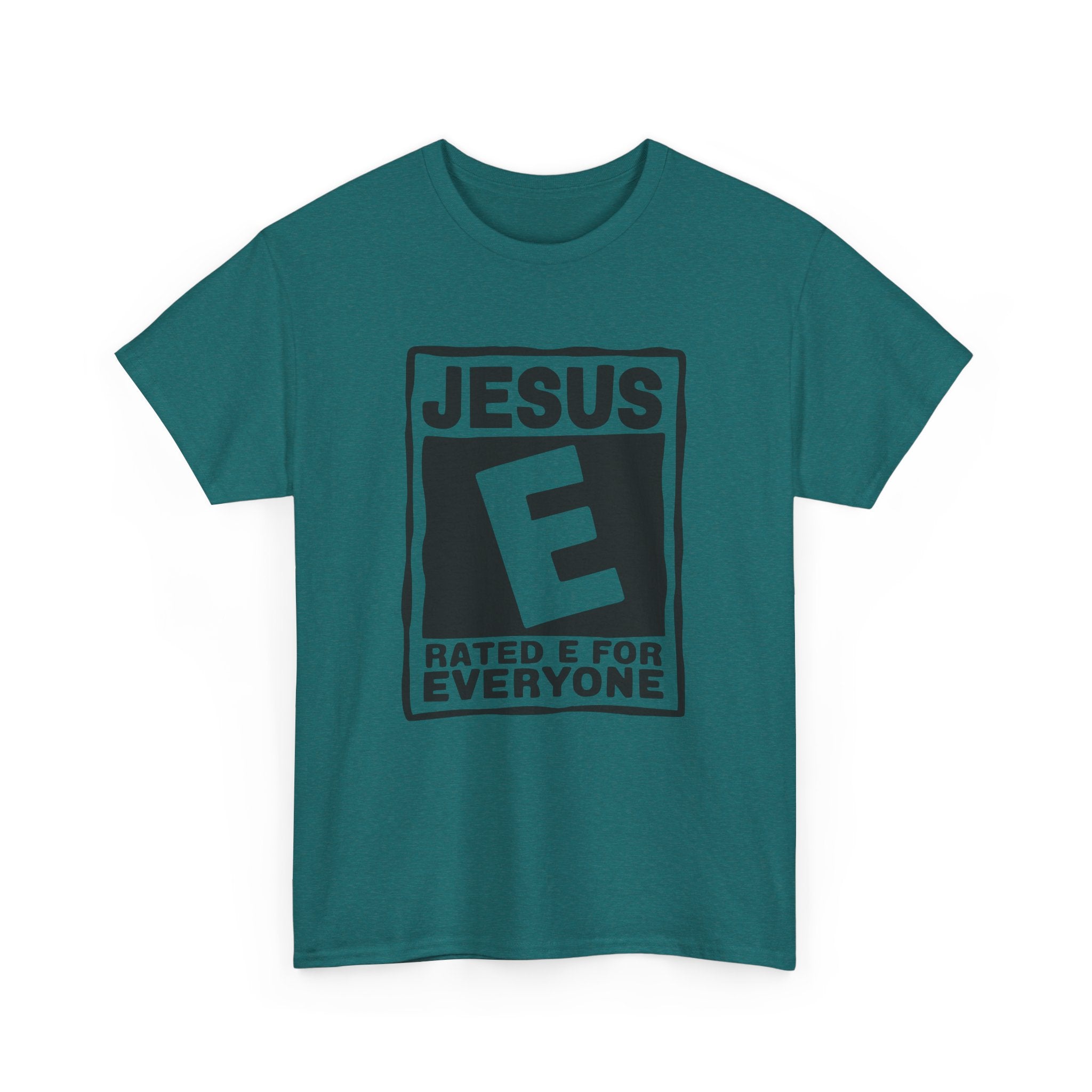 Jesus rated E for everyone t shirt