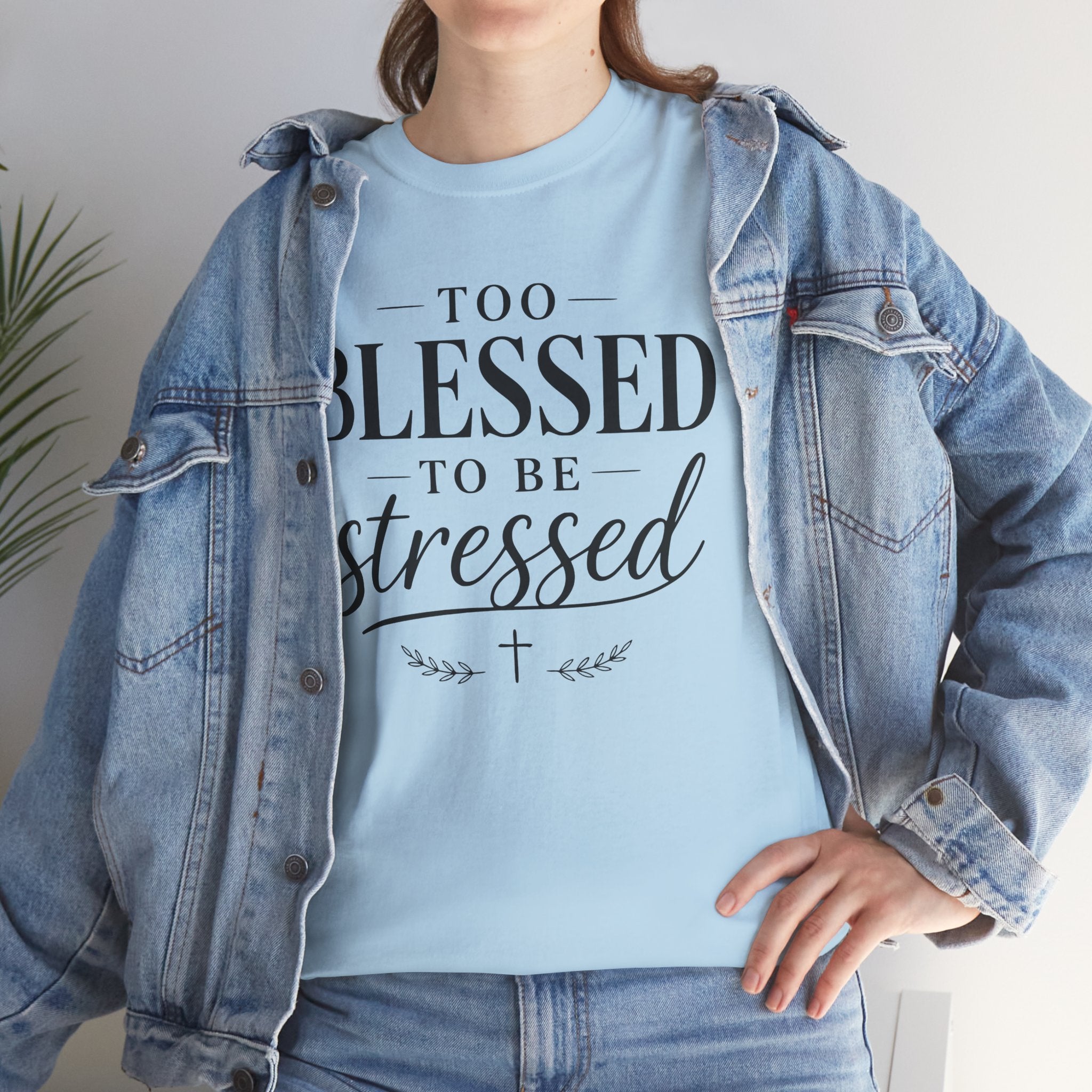 Too Blessed To Be Stressed T-Shirt