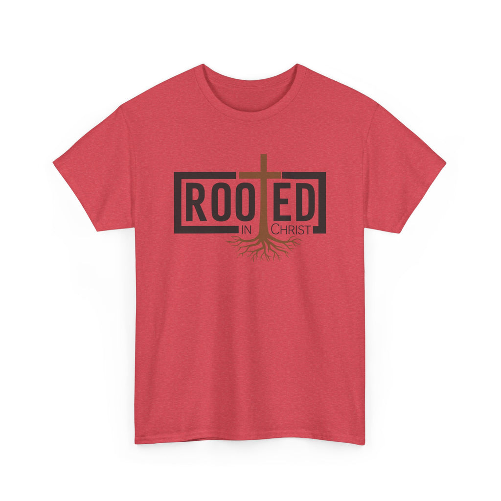 rooted in Christ t shirt