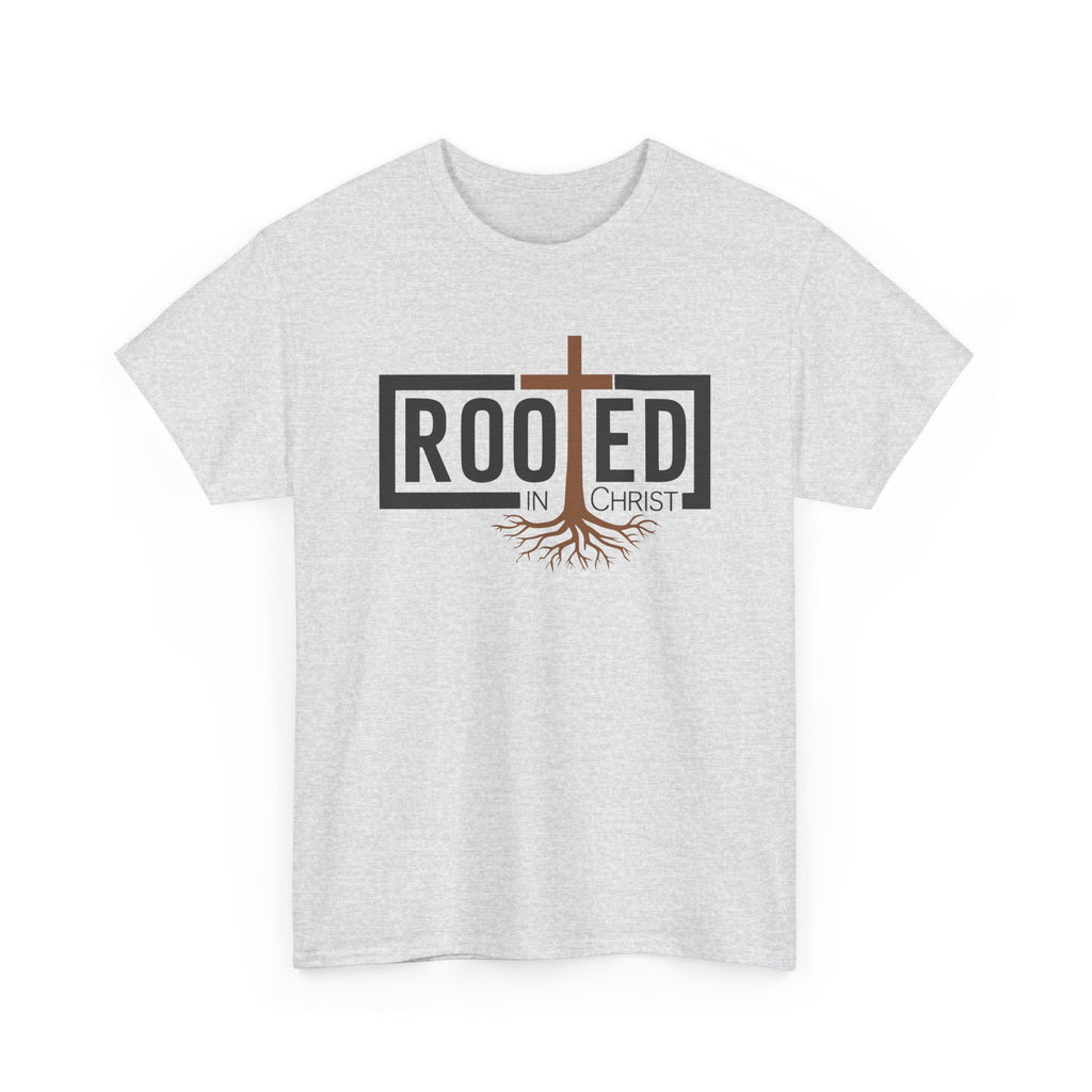 rooted in Christ t shirt
