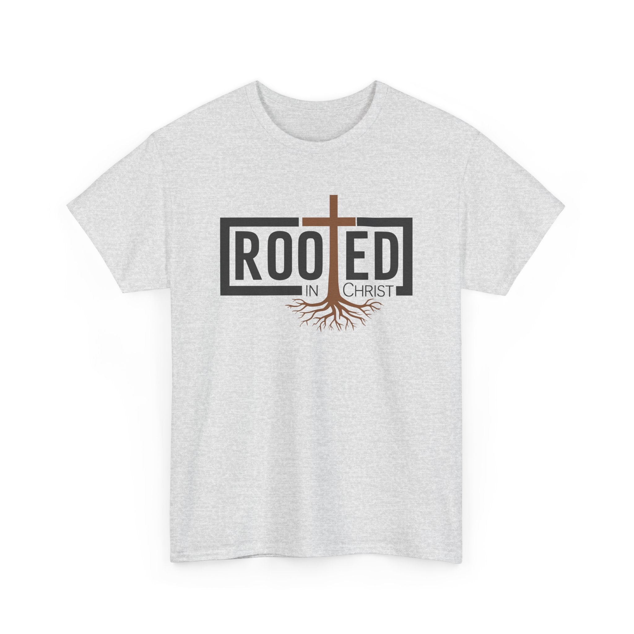 rooted in Christ t shirt