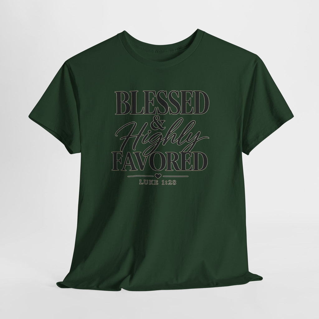 Black t-shirt with a white cross on a light gray background