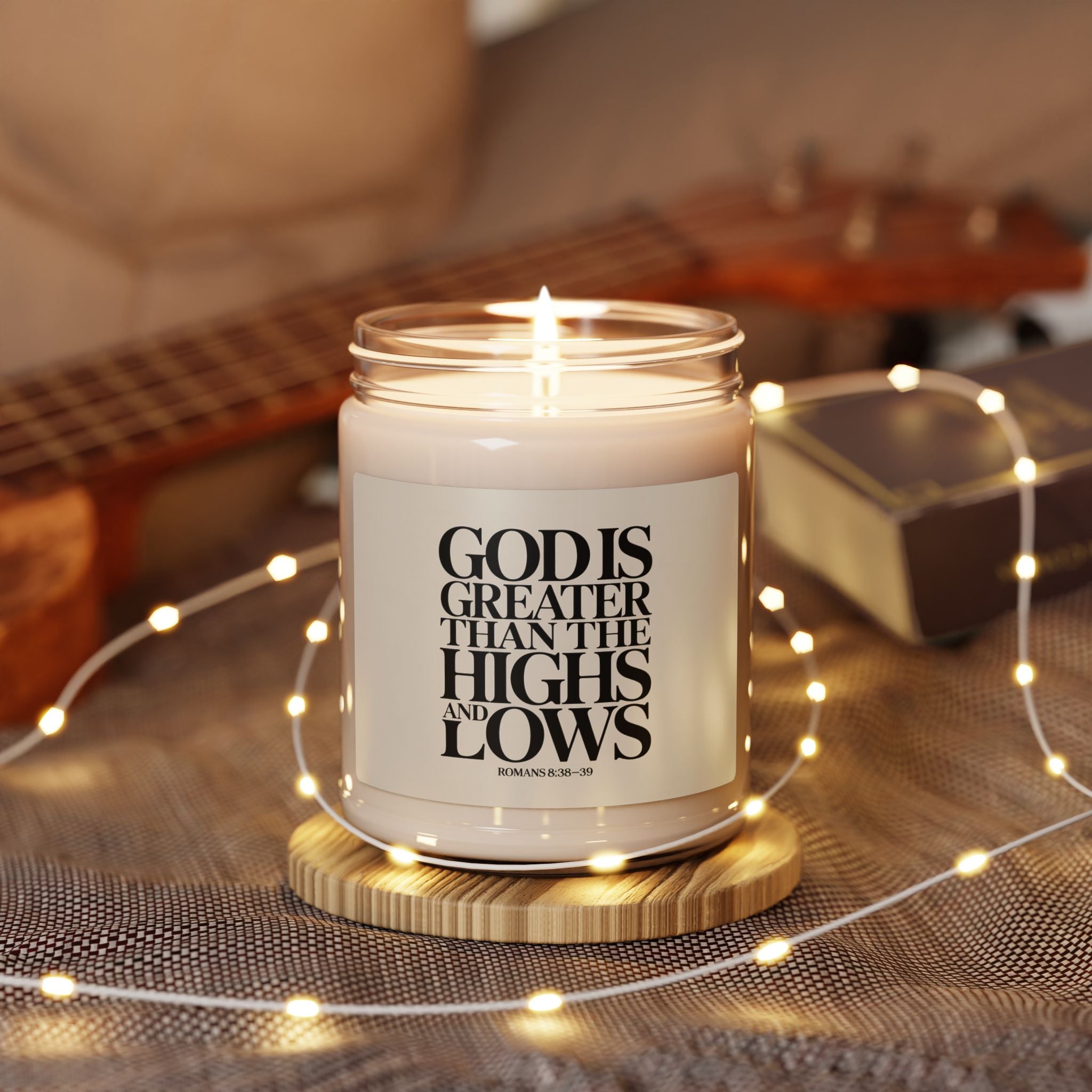 God Is Greater Candle