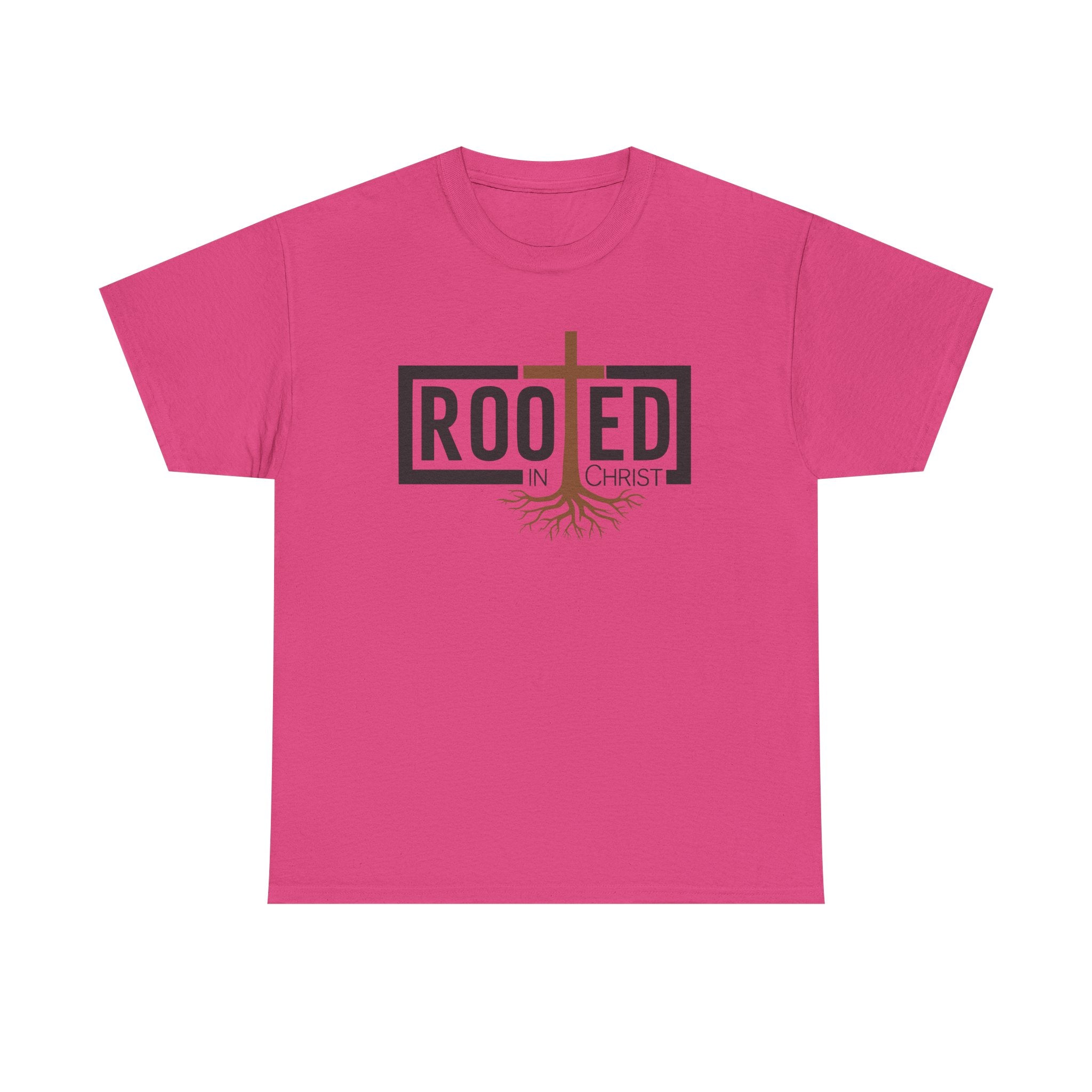 rooted in Christ t shirt