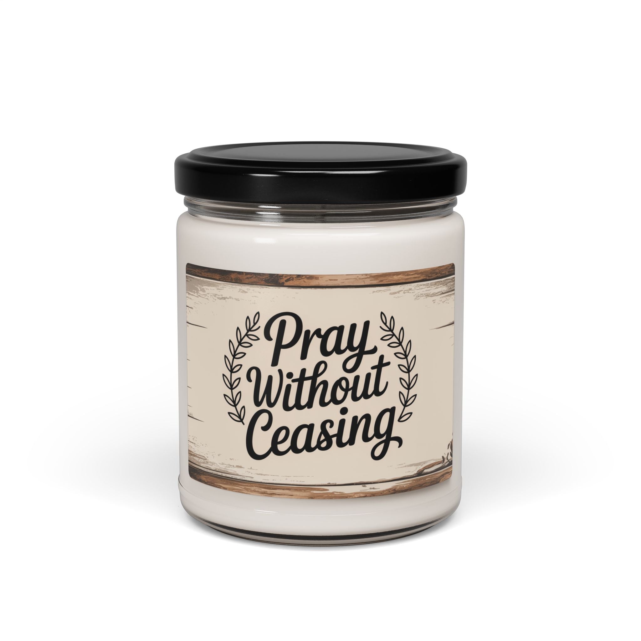 1 Thessalonians 5:17 candle gift idea