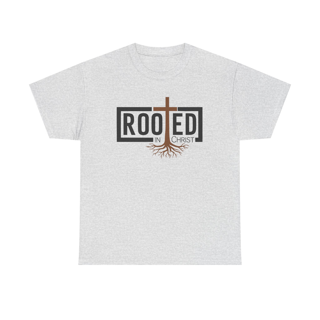 rooted in Christ t shirt
