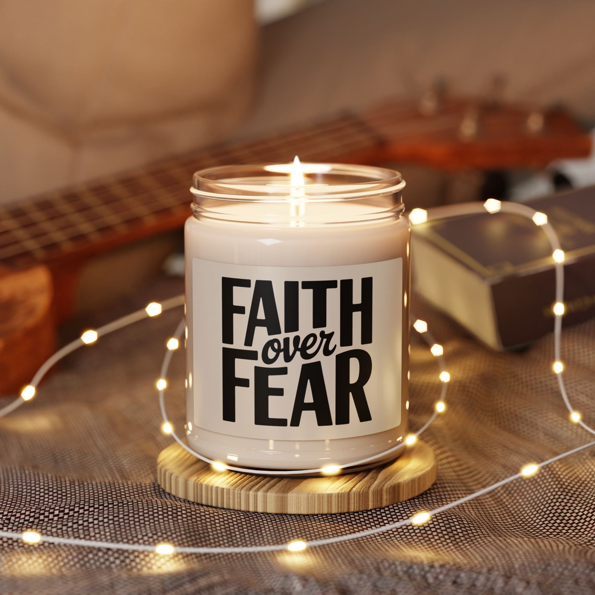 Faith Over Fear Candle