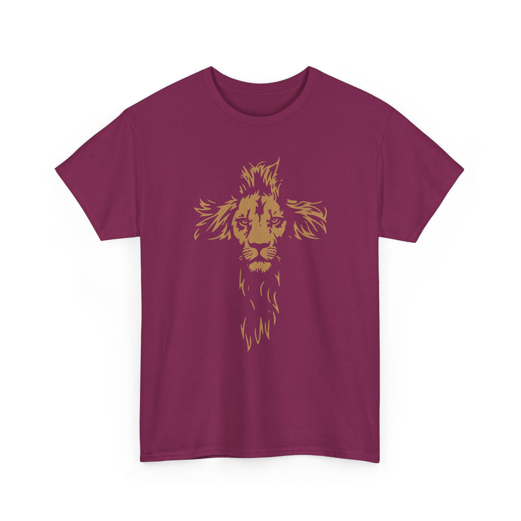 lion cross T shirt