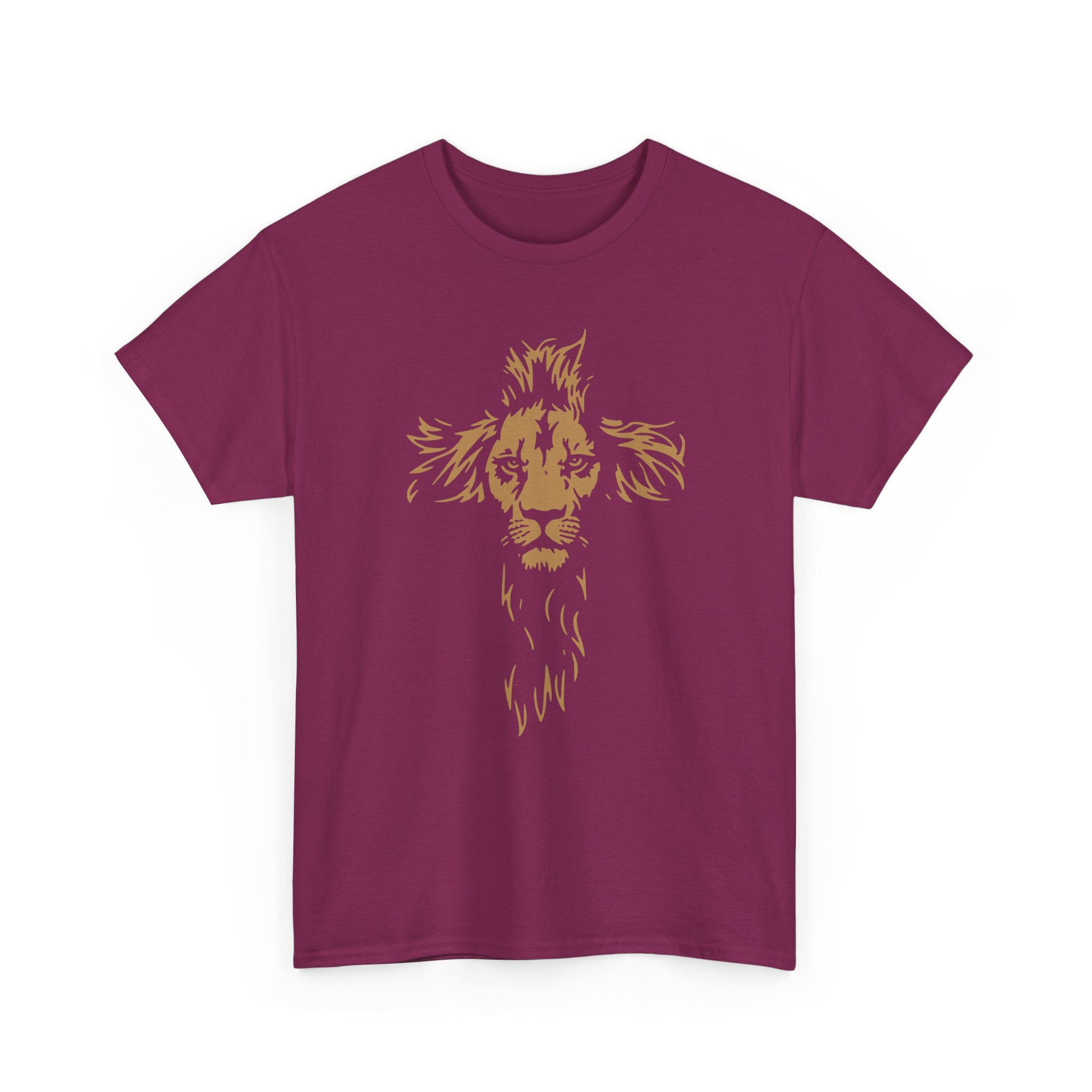 lion cross T shirt