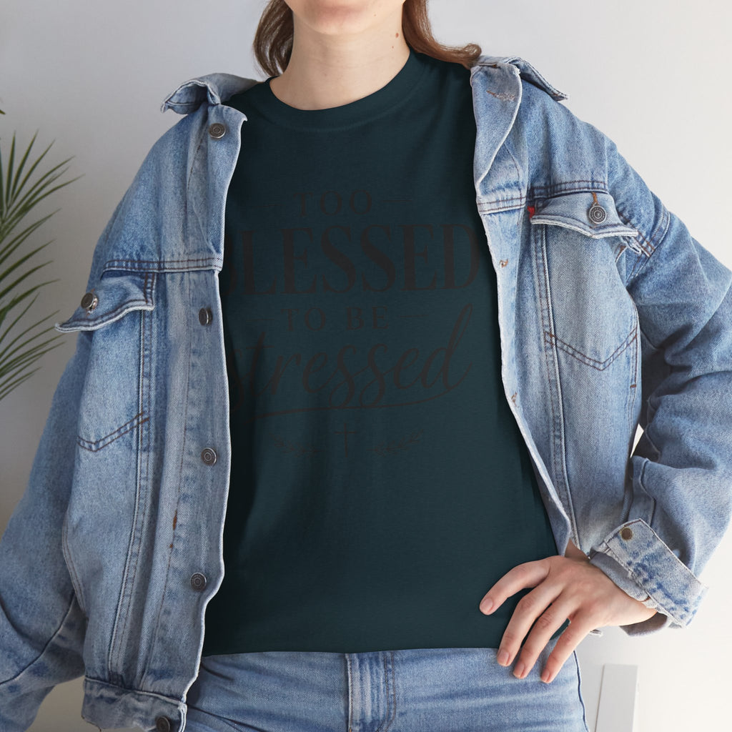 Too Blessed To Be Stressed T-Shirt